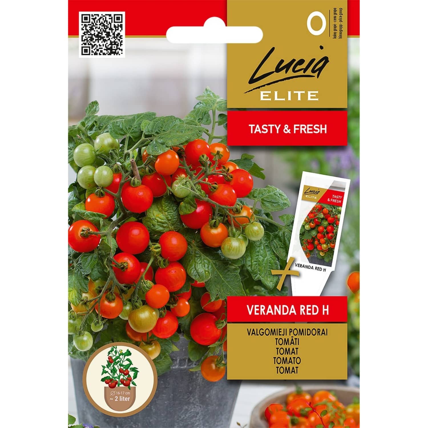 Seemned Lucia Elite Tomat Veranda Red