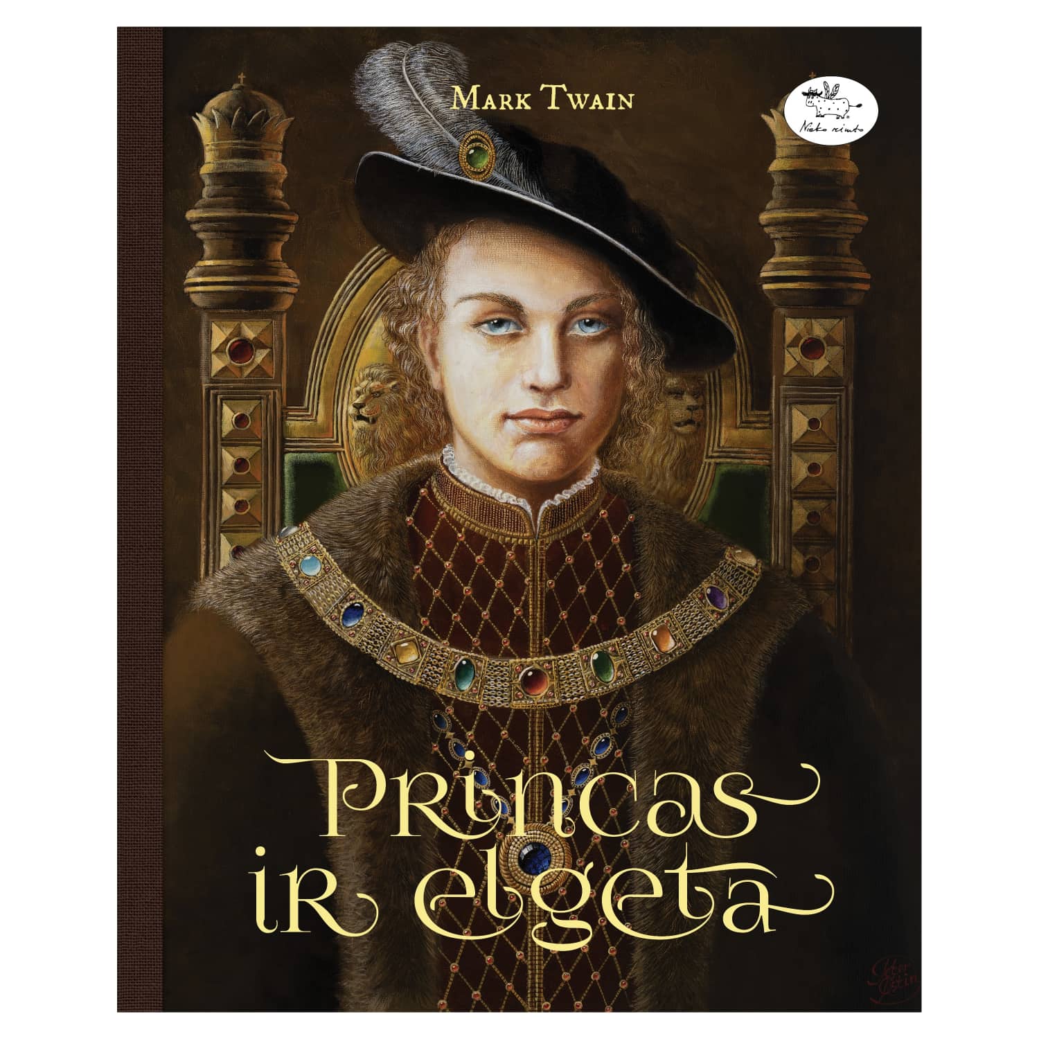 Knyga PRINCAS IR ELGETA