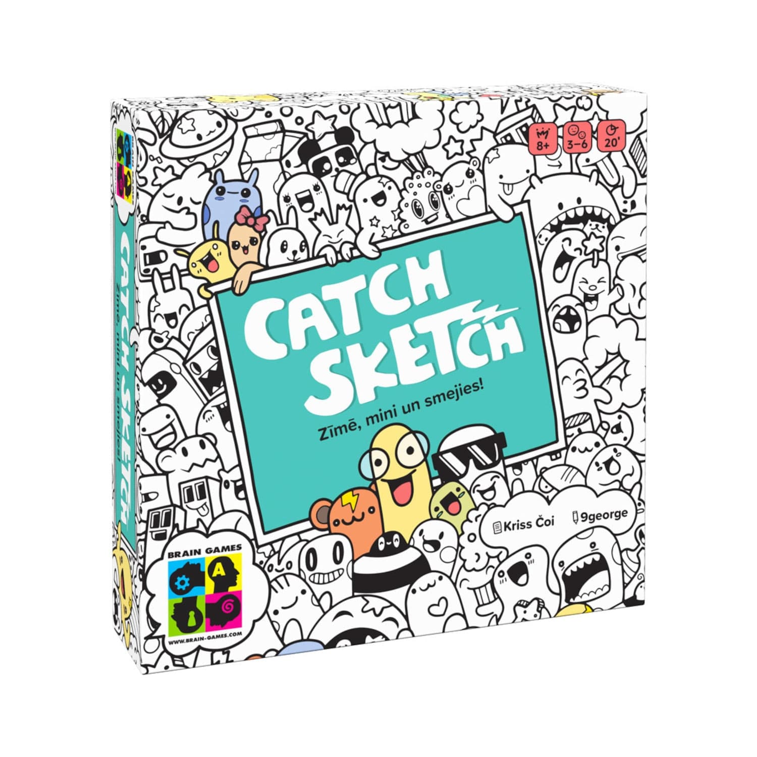 Spēle Brain Games Catch Sketch LV