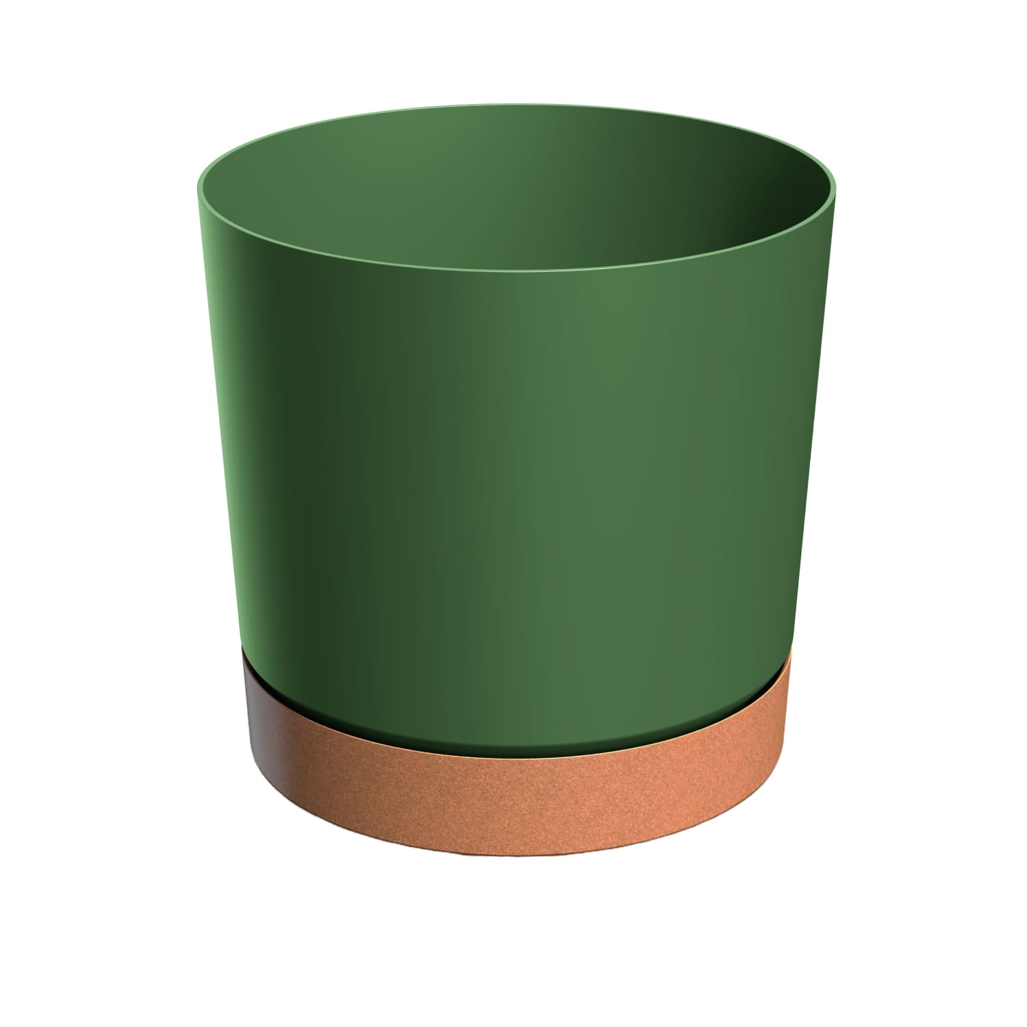 Puķu pods Prosperplast zaļš 19.9cm SS25