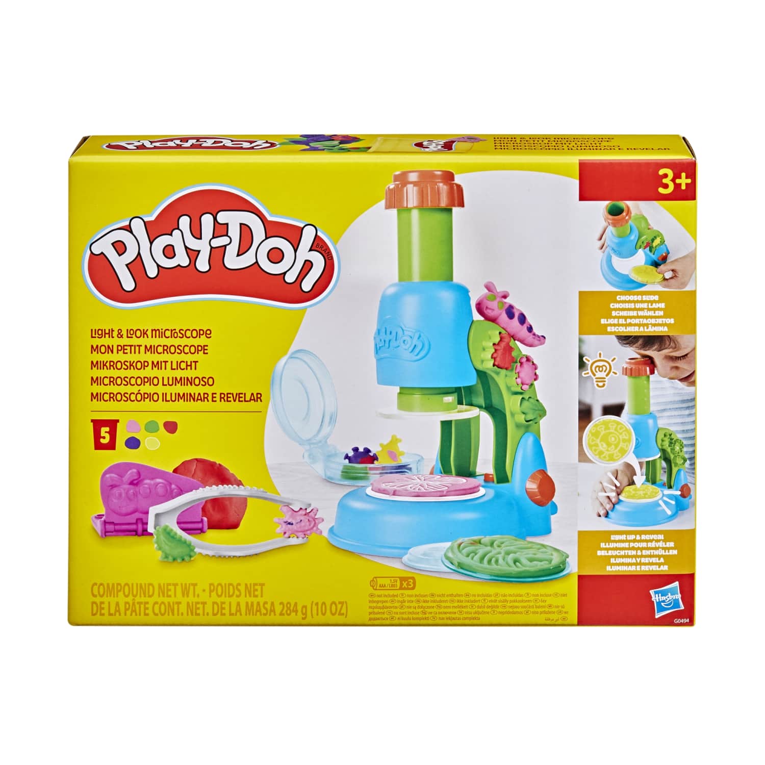 M/a komplekt Play Doh Mikroskoop G0494