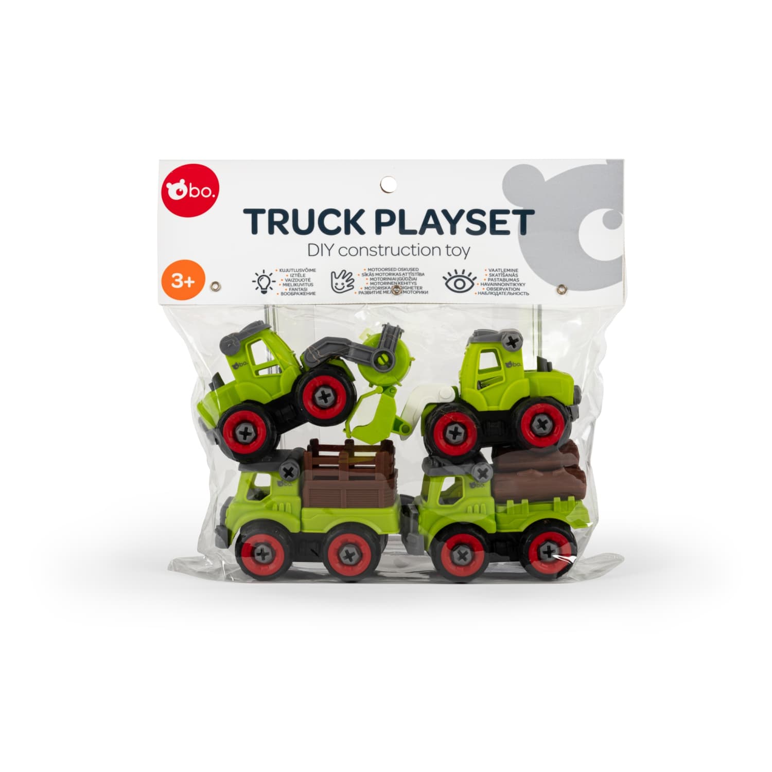 Mängukomplekt Bo Truck builder 8015ML