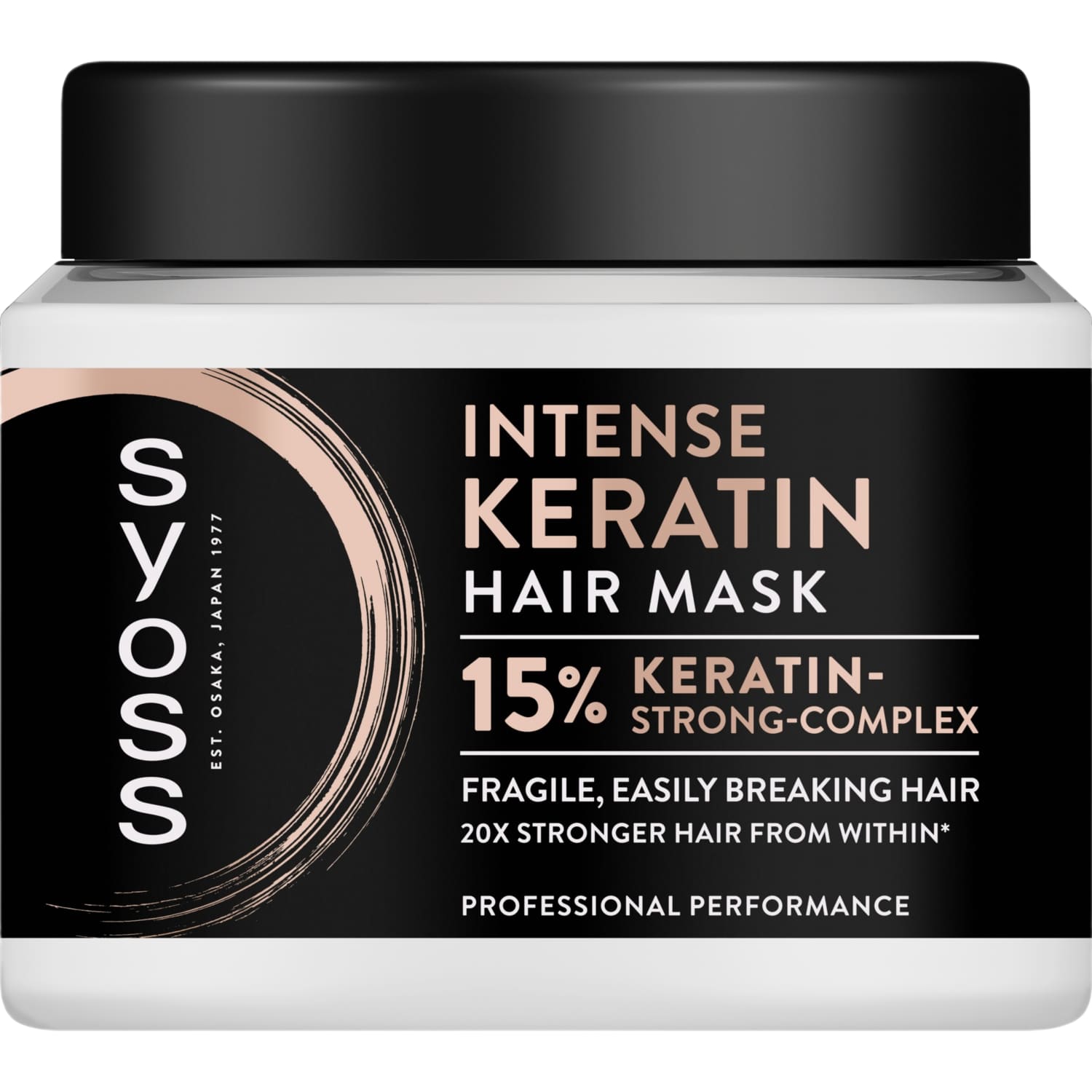 Maska matiem Syoss Keratin intensīva 400ml