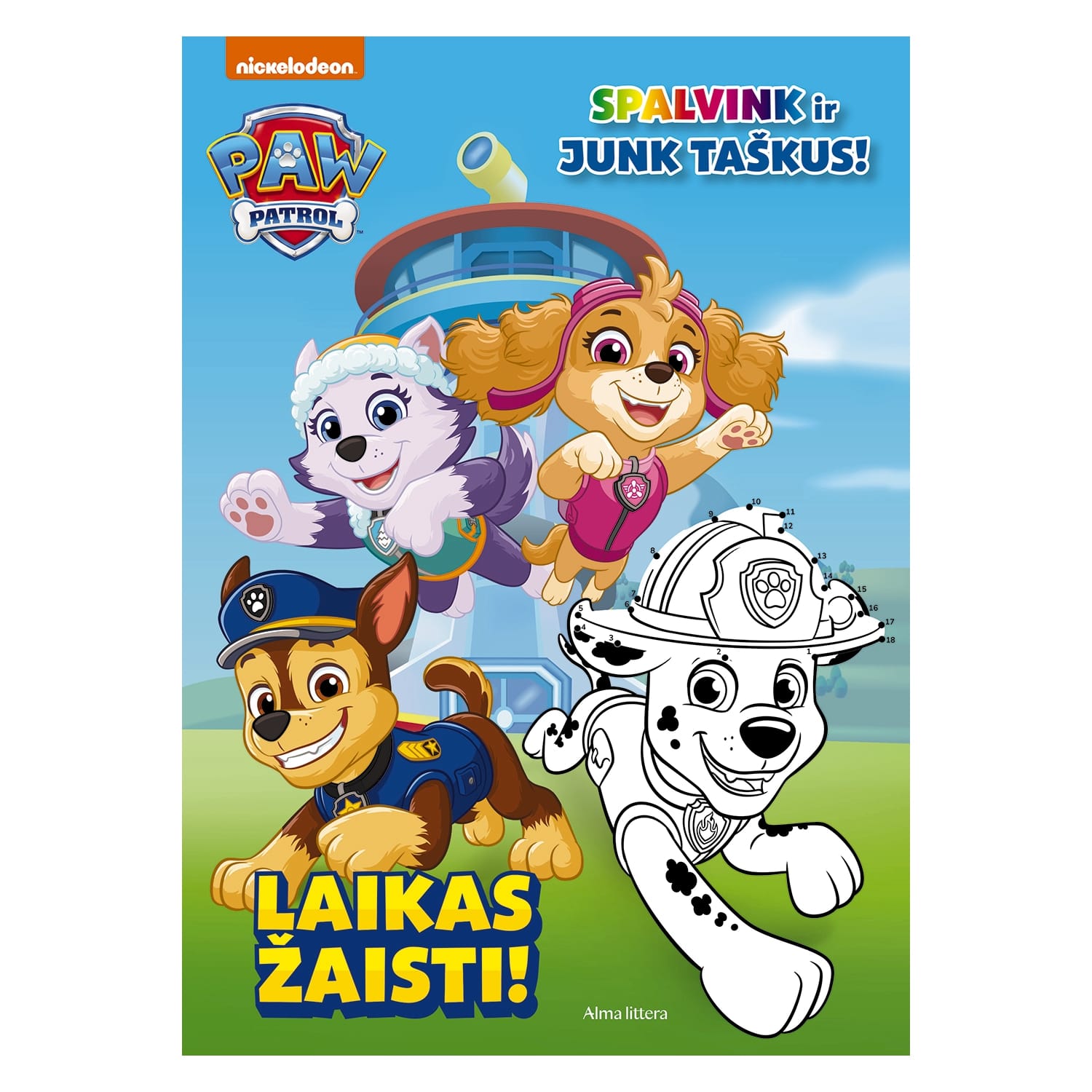 Knyga ŠUNYČIAI PATRULIAI. LAIKAS ŽAISTI!