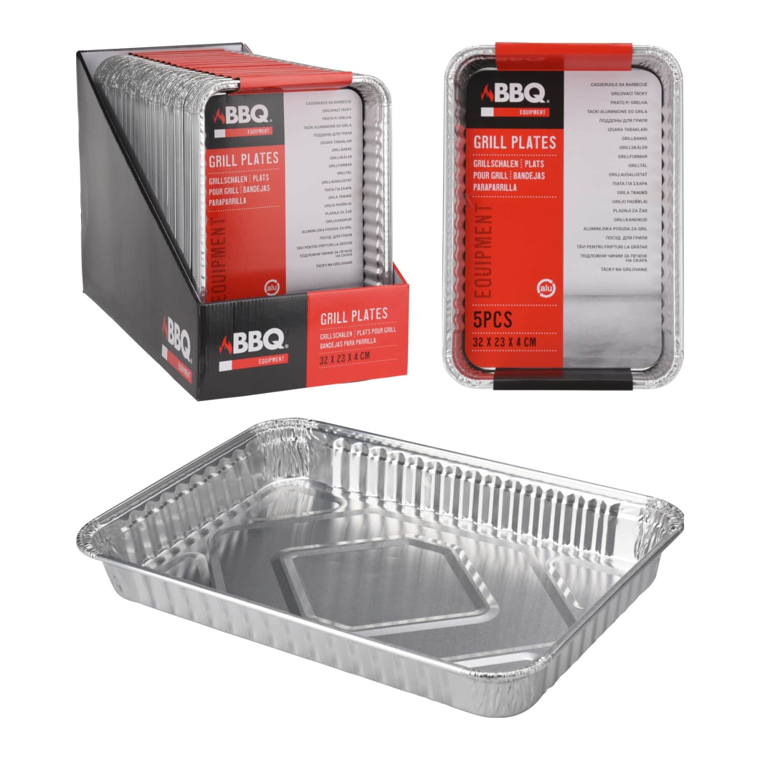 Grillitaldrikute komplekt 4tk GR26