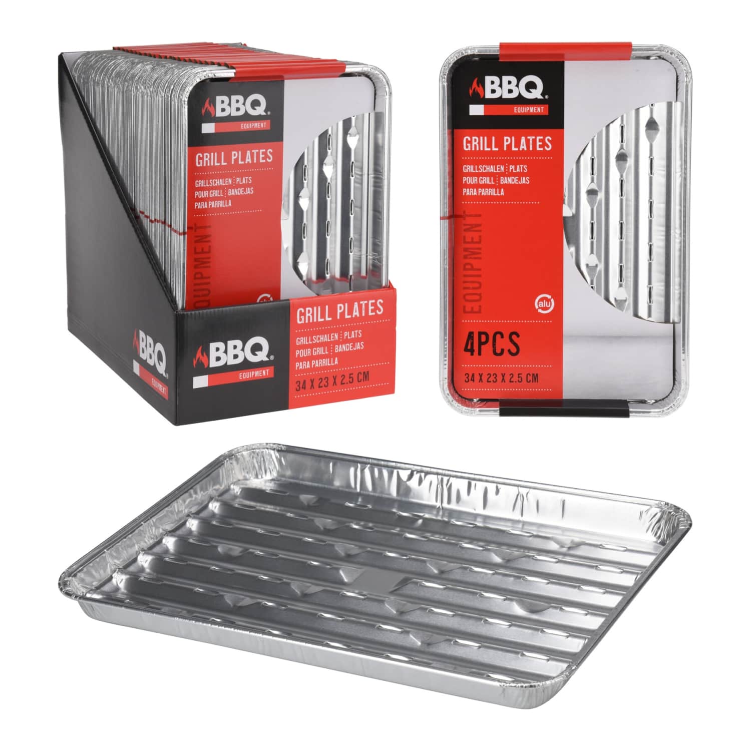 Kepsninės lėkščių rinkinys BBQ, 5 vnt. GR26