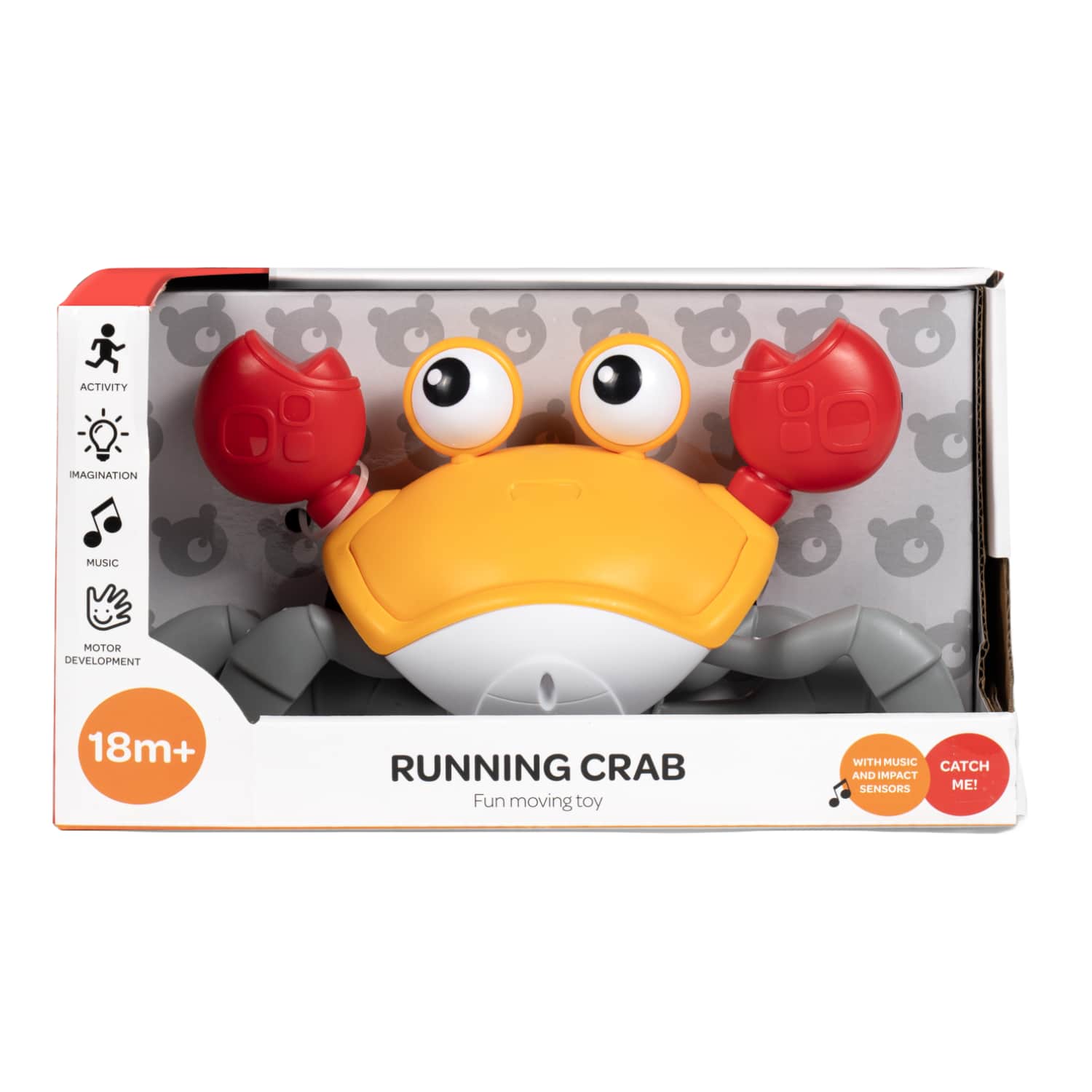 Rotaļlieta BO skrienošais krabis 8048ML