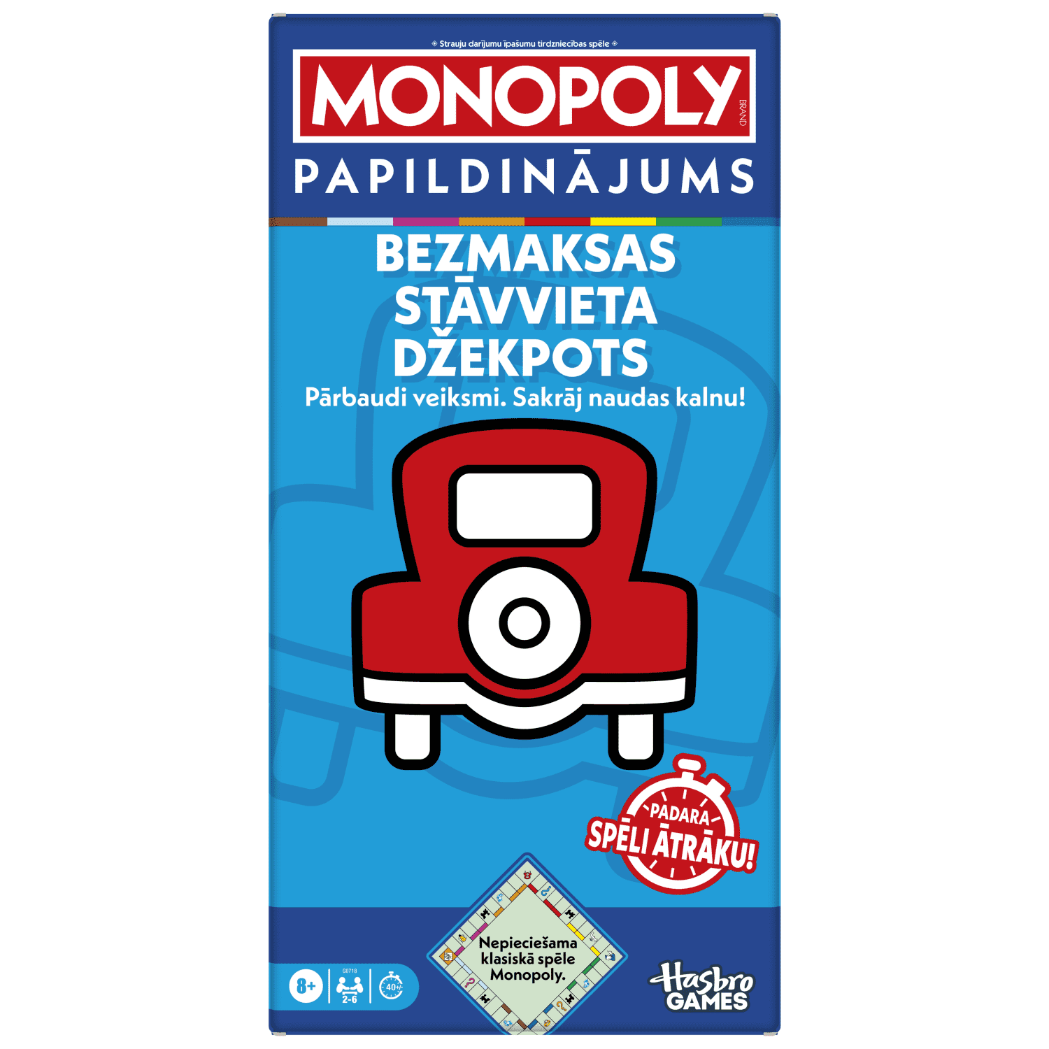Spēle Monopoly Jackpot expansion G0718LV