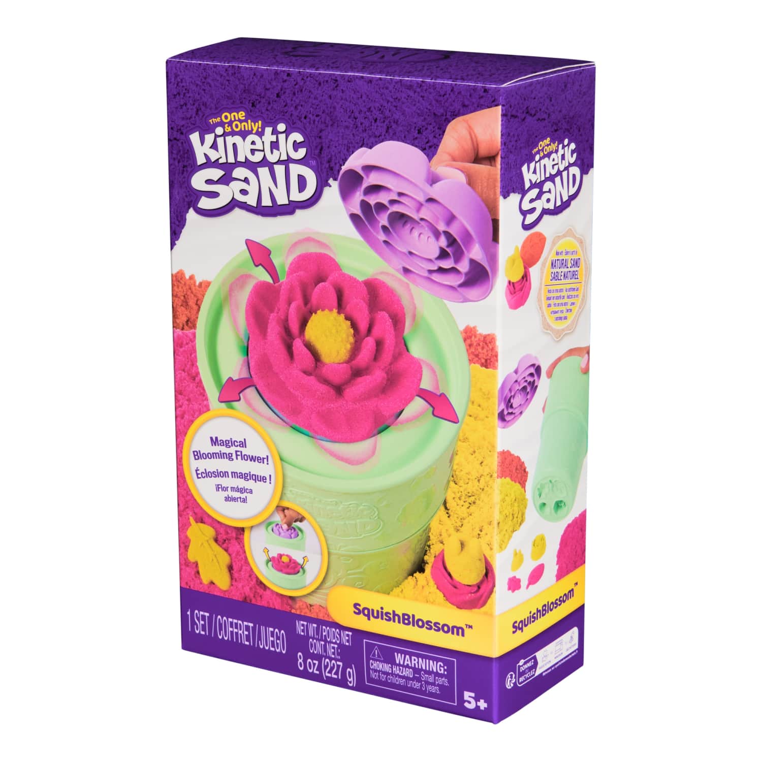 Rotaļu komplekts Kinetic Sand Ziedi