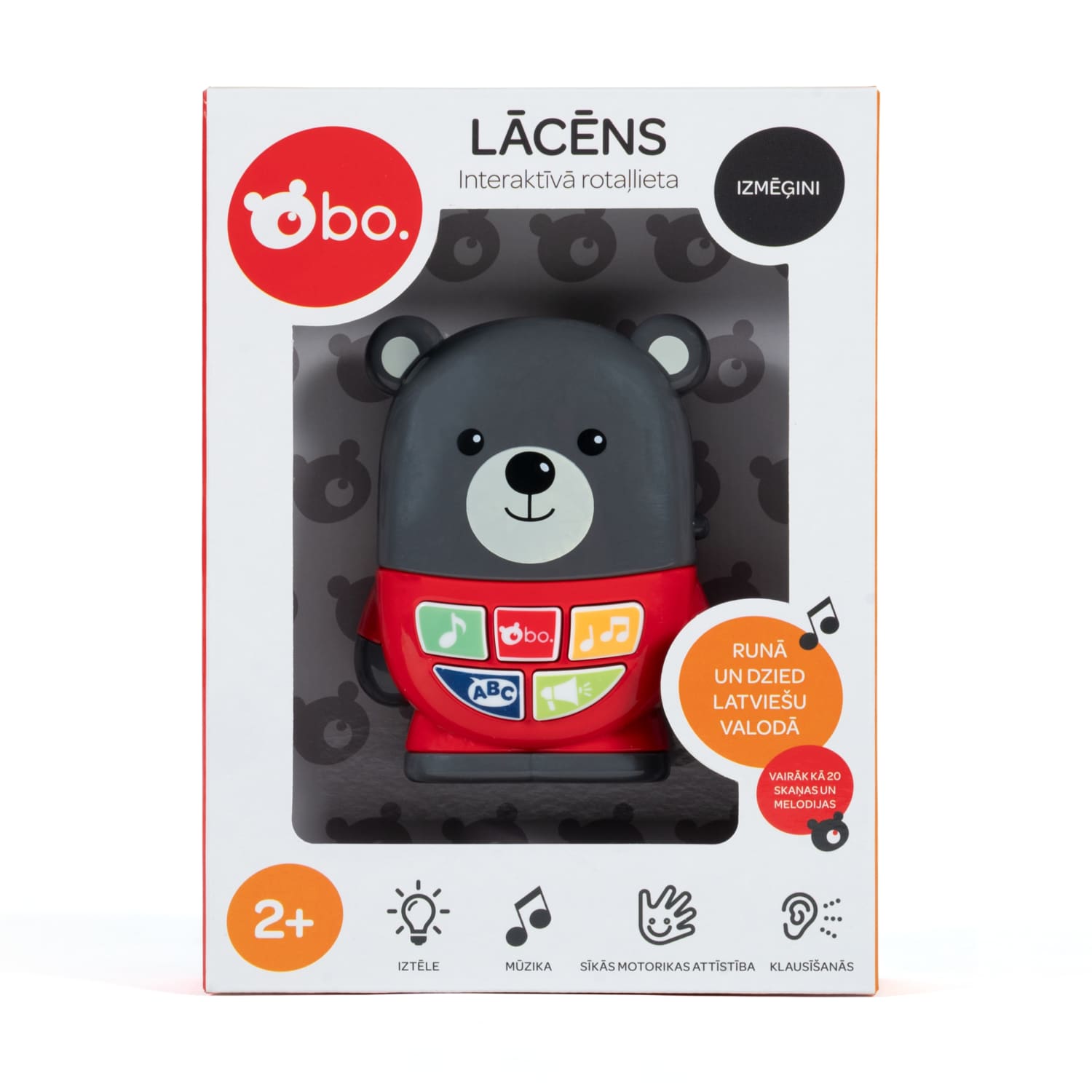 Rotaļlieta BO Lācēns LV 8022LV