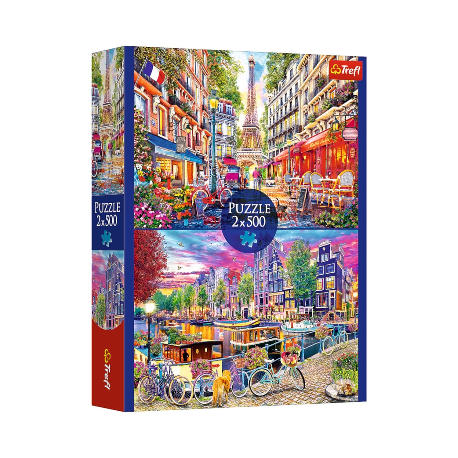 Dėlionių rinkinys TREFL 2x500det. 37494T