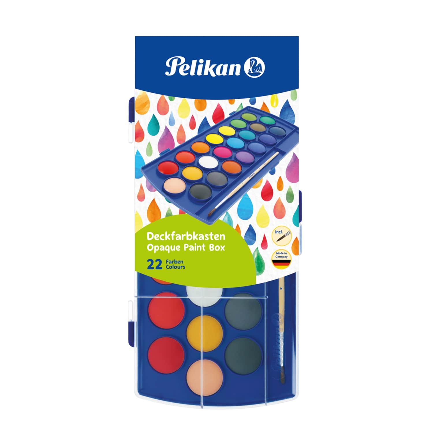 Akvarelė PELIKAN, 22 spalvos