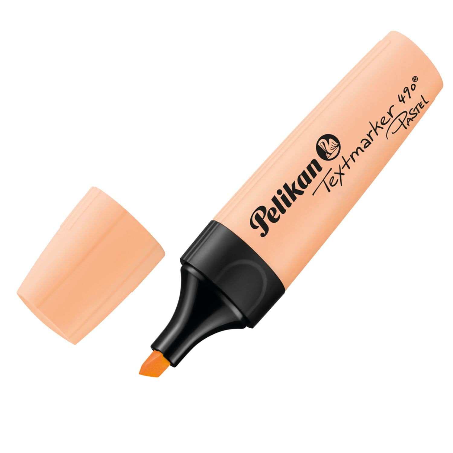 Tekstimarker Pelikan 490, pastelne vir.