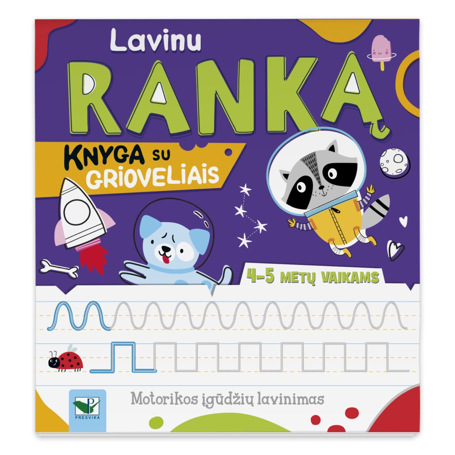 Knyga LAVINU RANKĄ. KNYGA SU GRIOVELIAIS