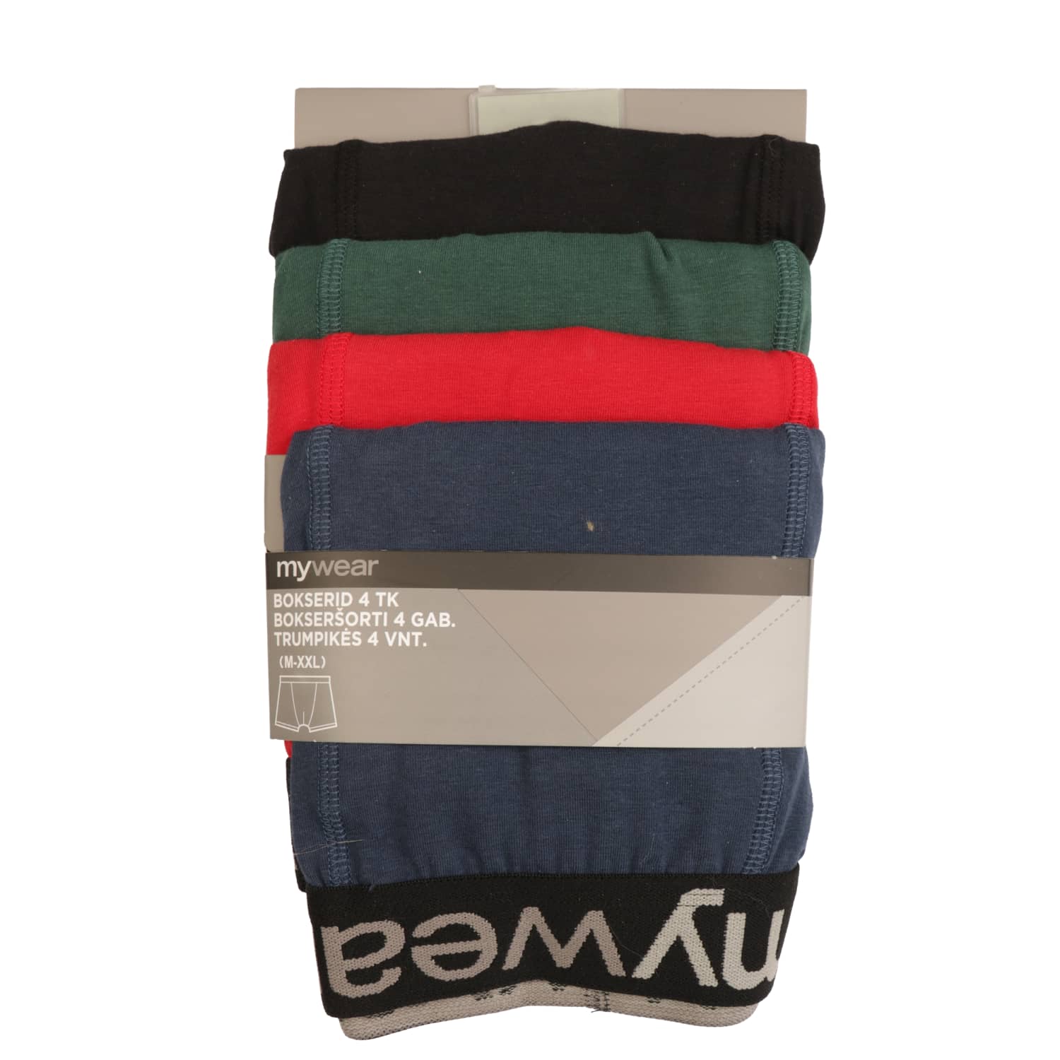 Vīriešu bokseršorti M Mywear 4 gab AW25