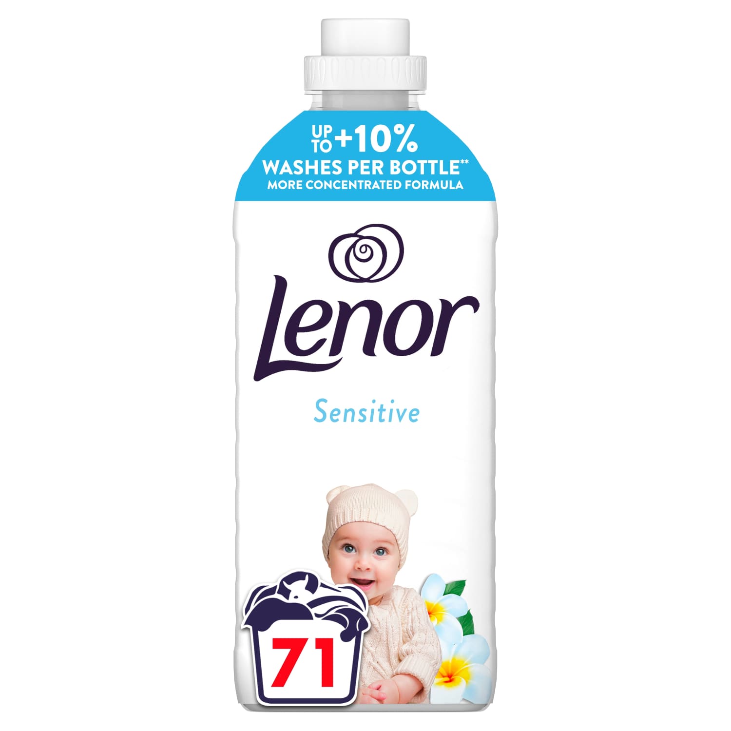 Veļas mīkstināt. Lenor Sensitive 71MR 1491ml