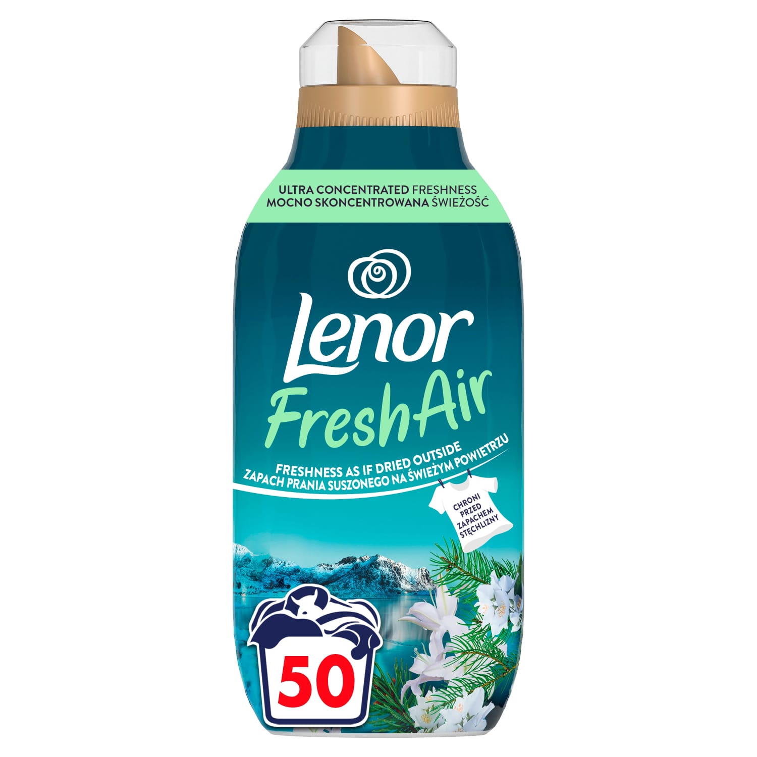 Aud. minkš. LENOR NORTH.SOLT., 50 sk., 700 ml