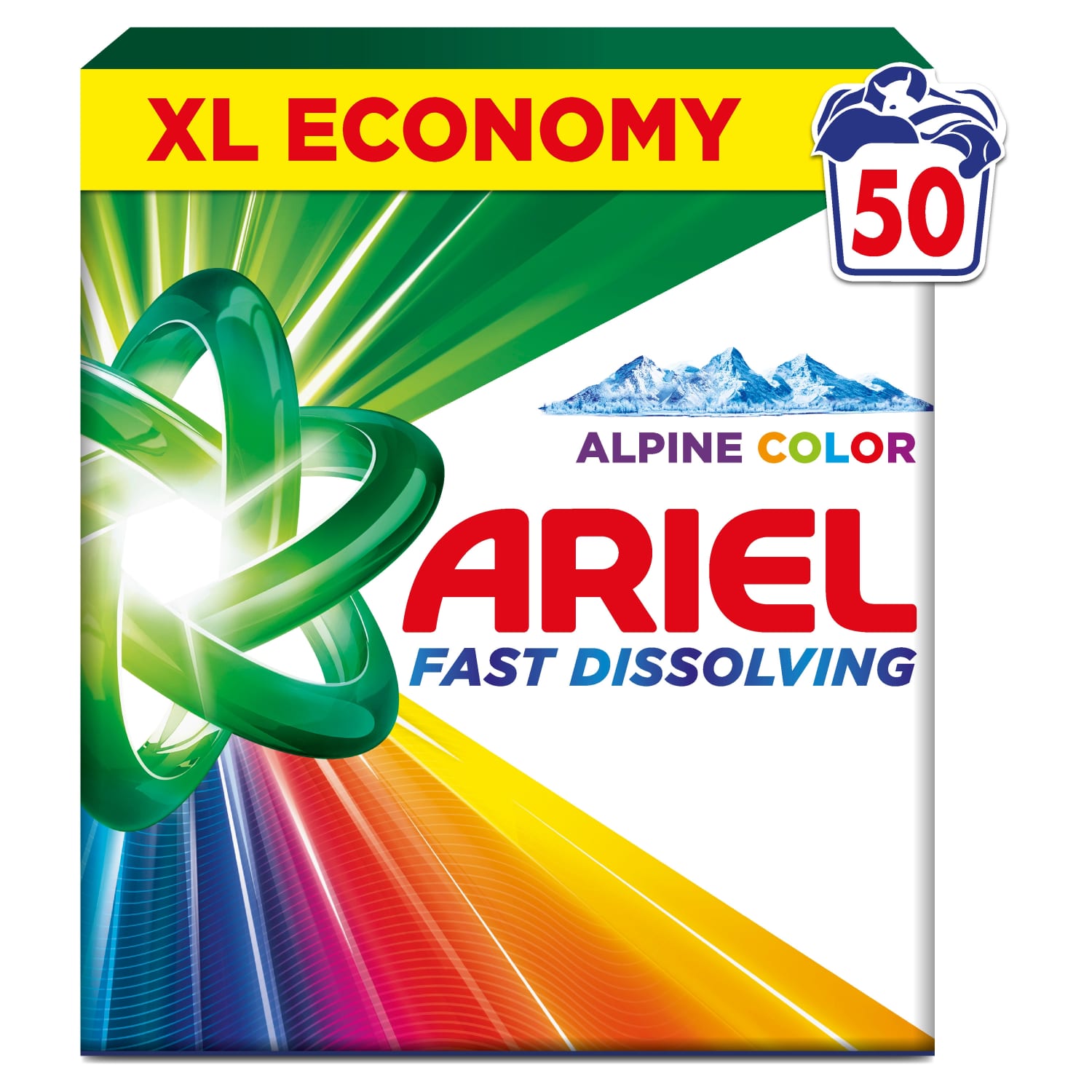 Pesupulber Alpine Fresh Ariel 50 pk 2,75kg