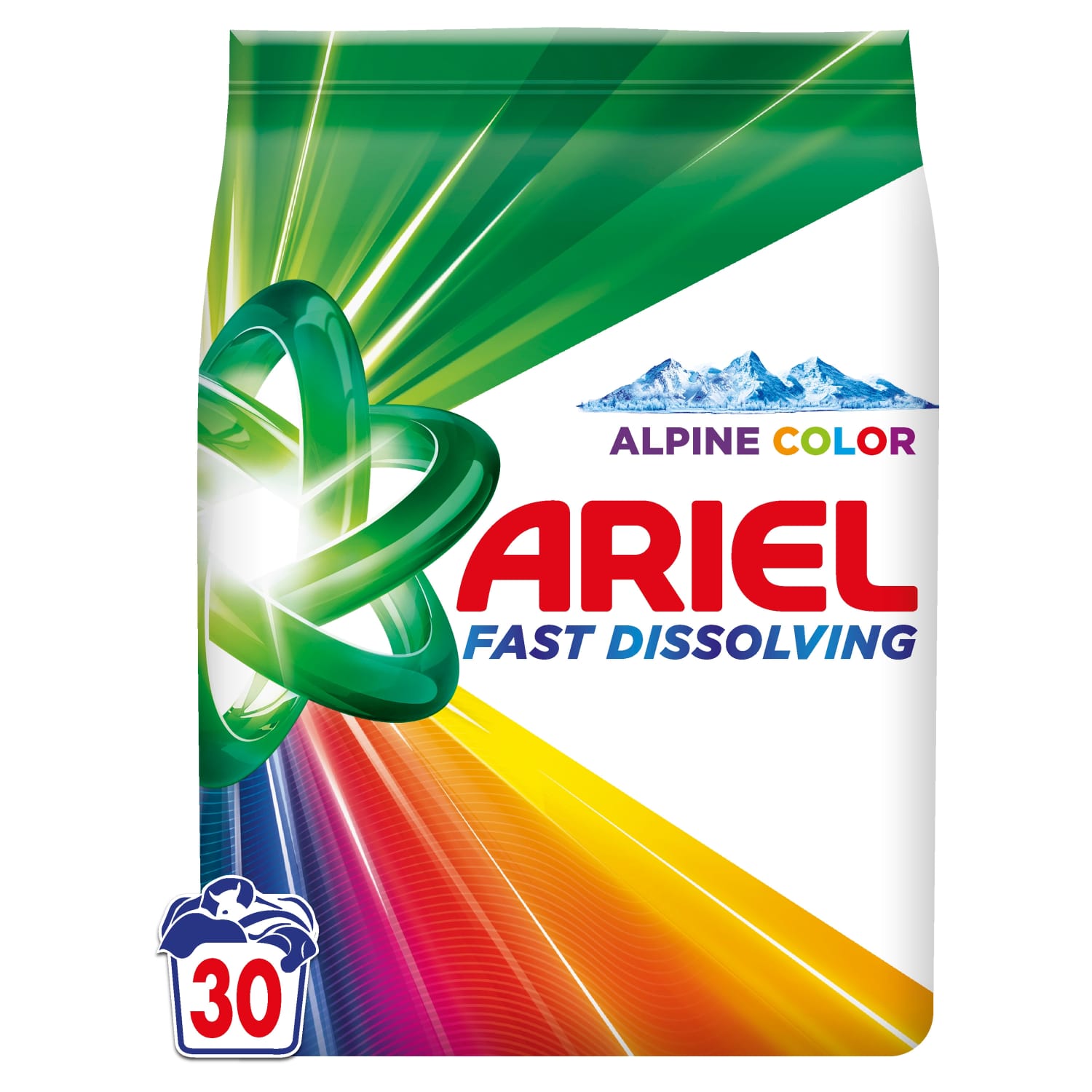 Pesupulber Ariel Color 30pk 1,65kg
