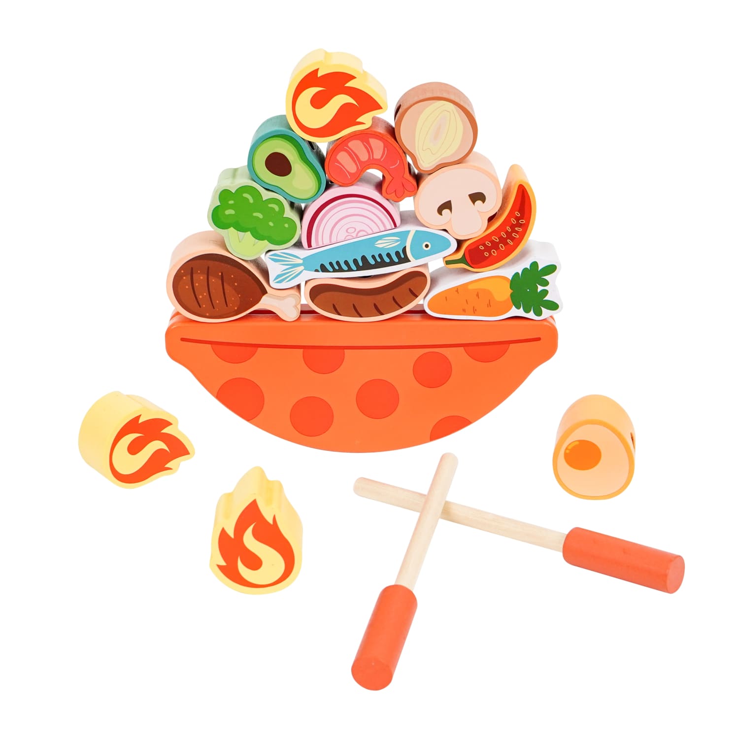 Rot. BBQ spēle 2in1 17,6x23,4x2,5cm SS25