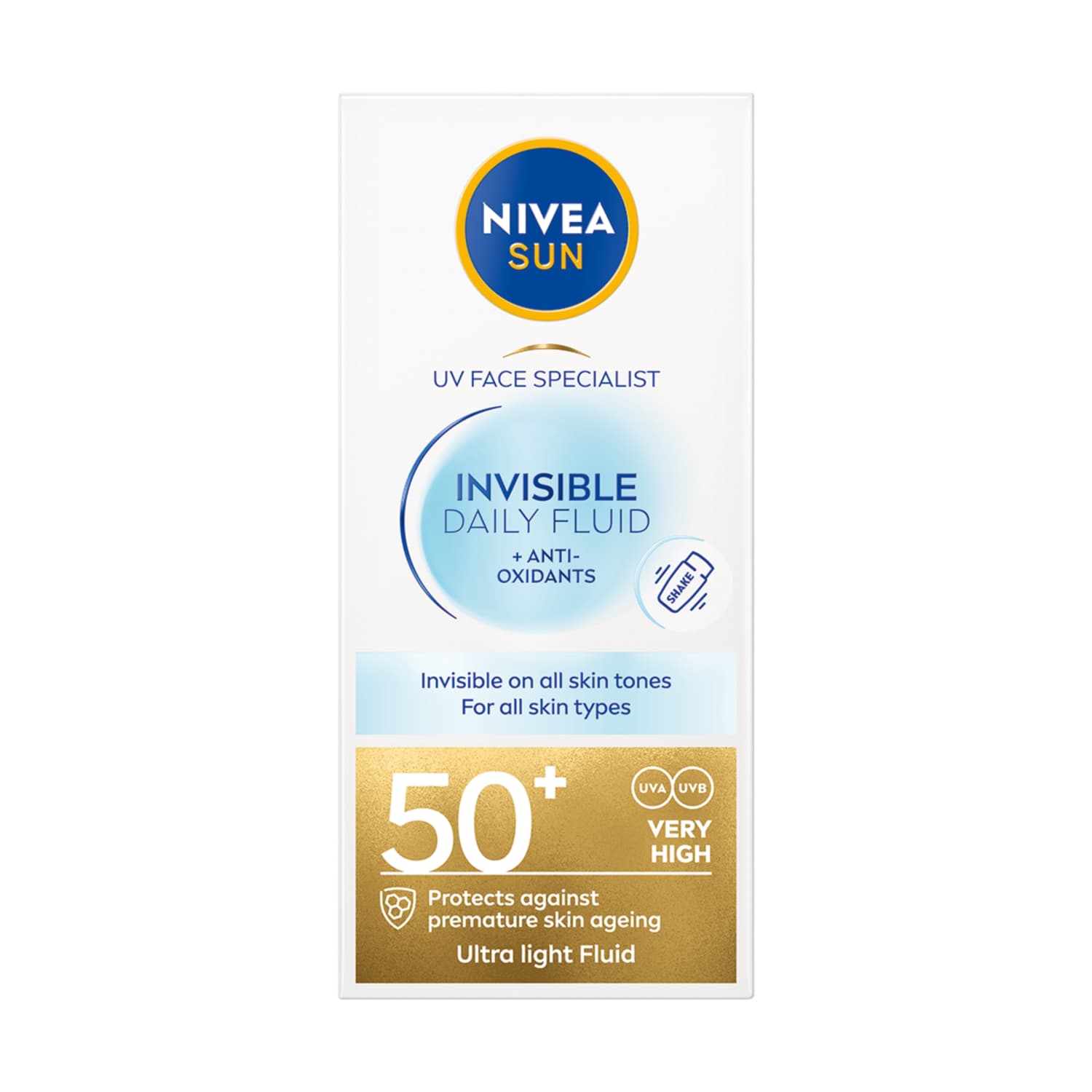 Saules aizsargfluīds Nivea Sun SPF50+ 40ml