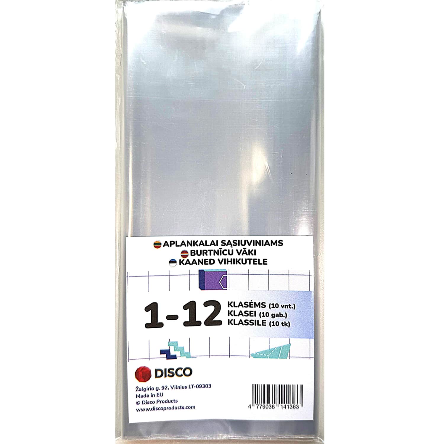 Burtnīcu vāciņi Disco LT LV EE