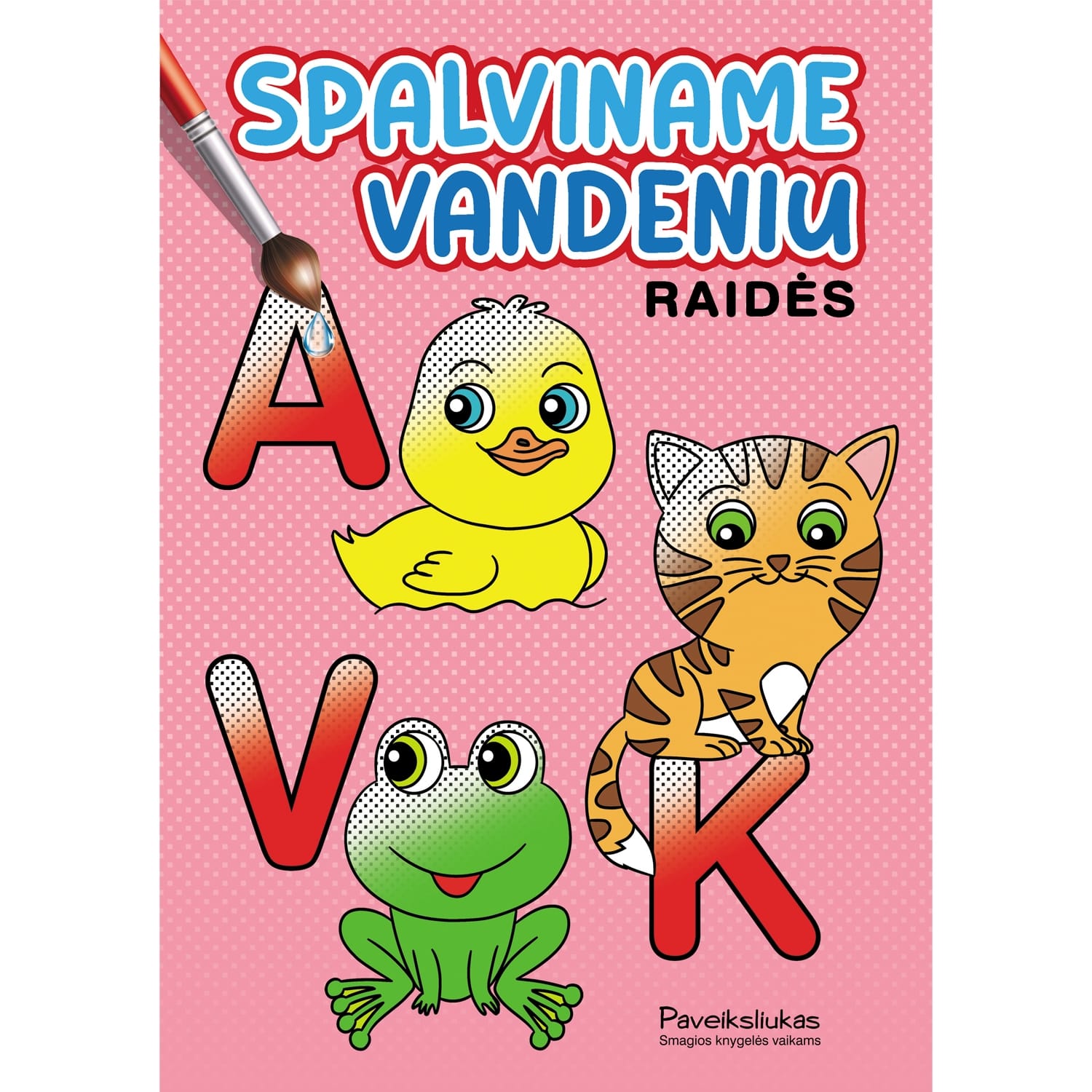 Spalv. kn. SPALVINAME VANDENIU. RAIDĖS