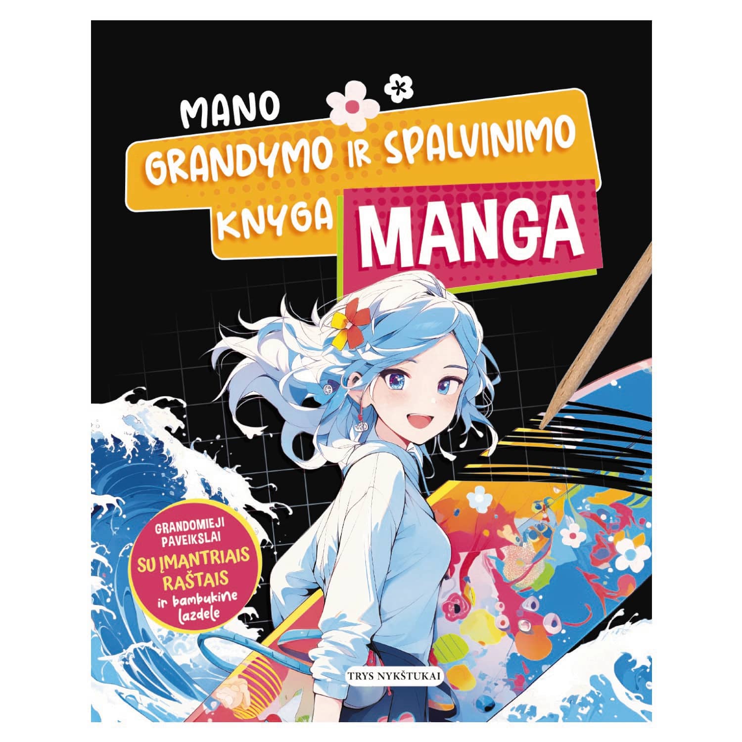 Spalv. kn. MANGA. MANO GRAND. IR SP. KN.