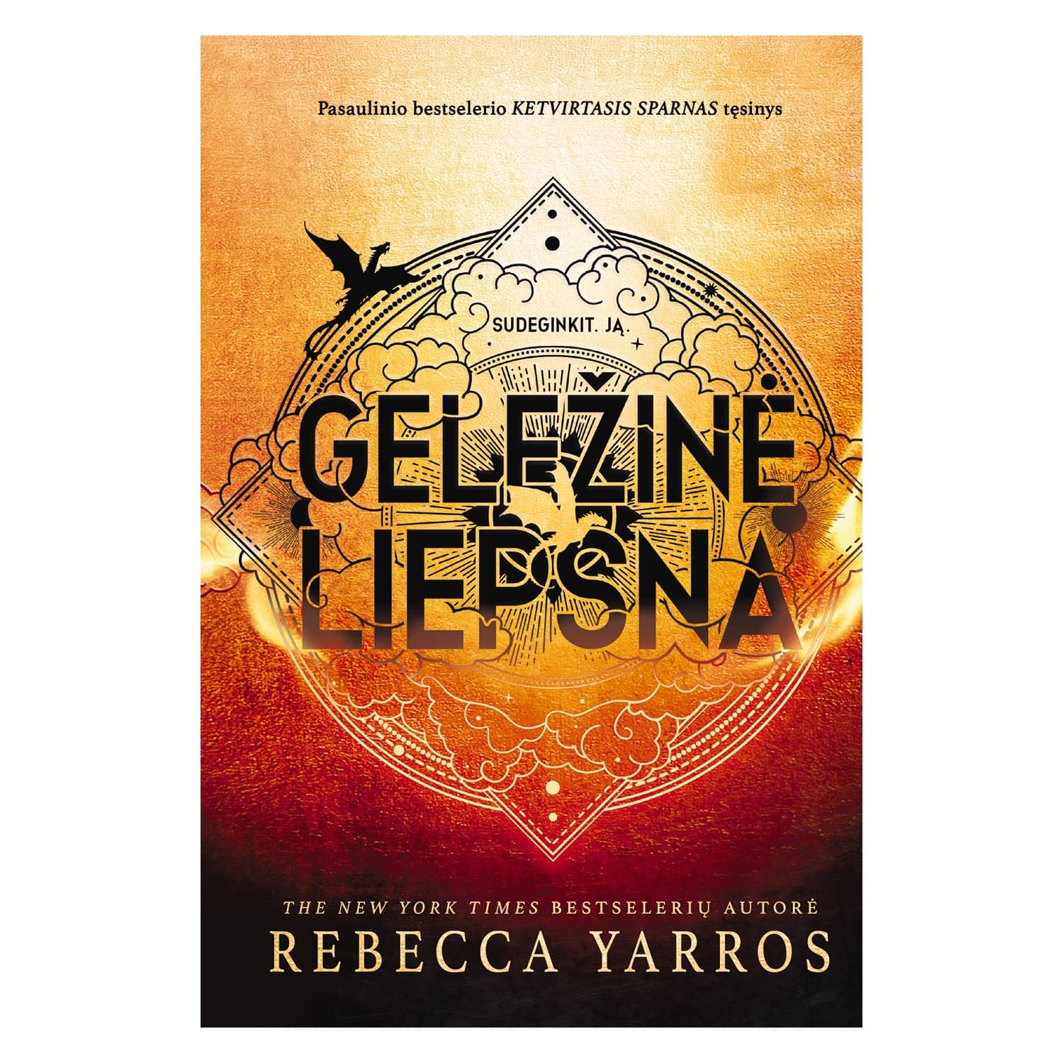 Knyga GELEŽINĖ LIEPSNA. KETVIRT. SPARNAS