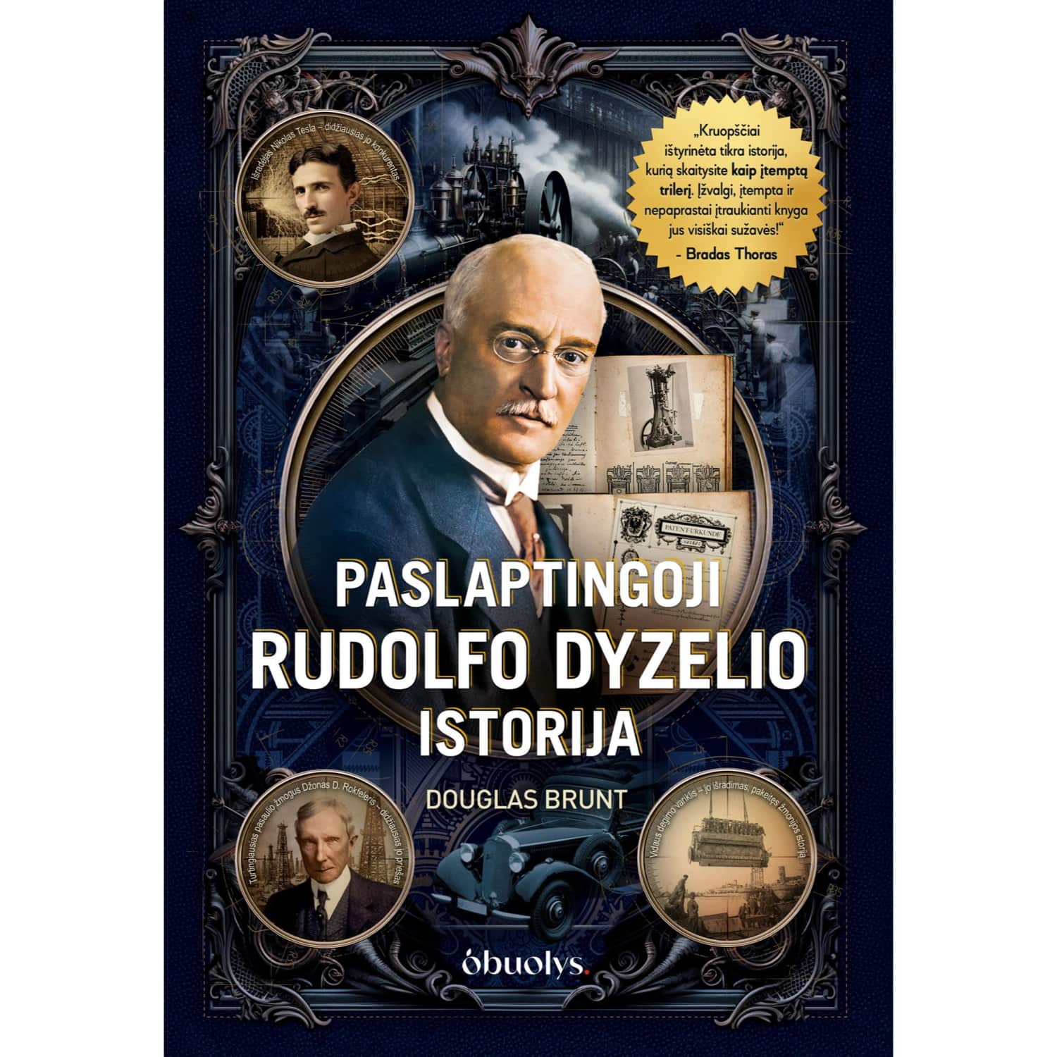 Knyga PASLAPTINGOJI RUDOLFO DYZELIO IST.