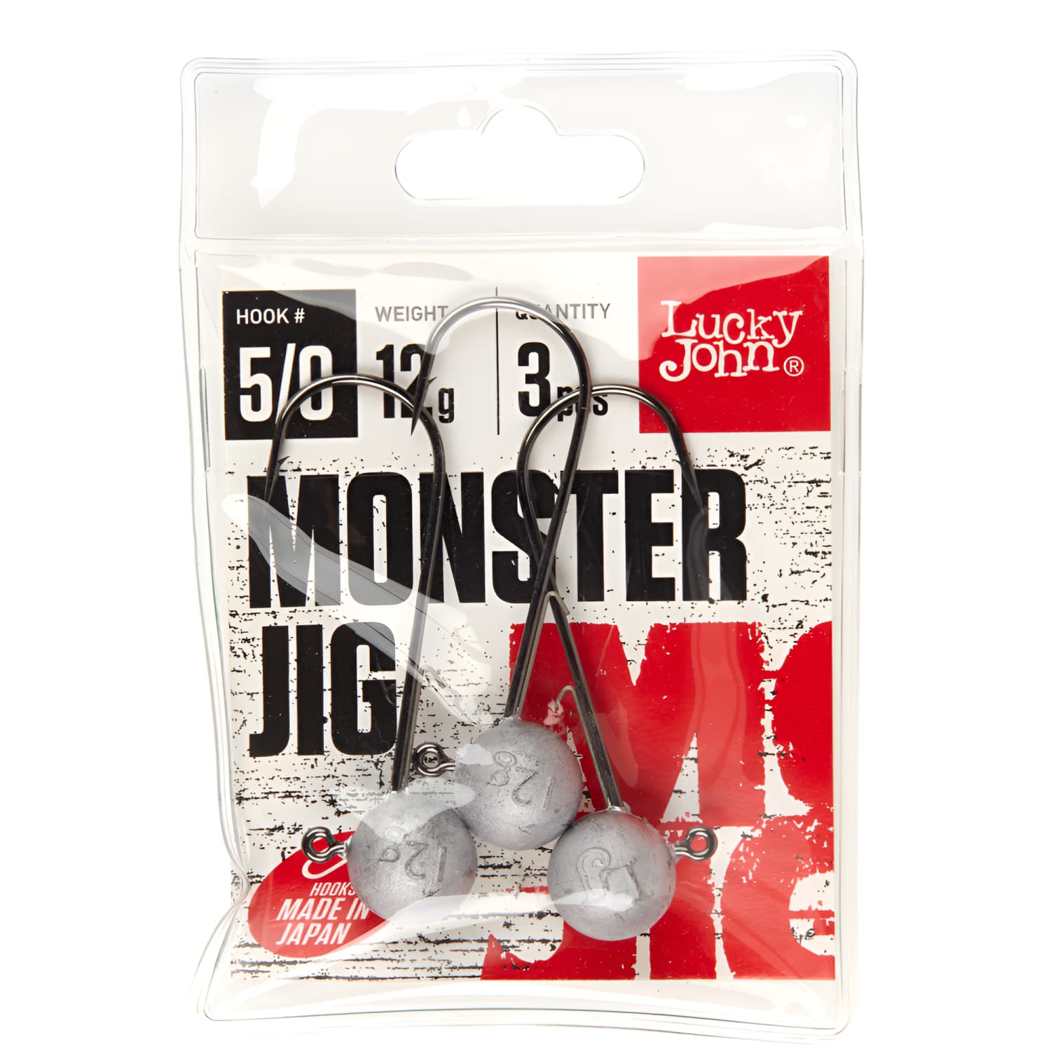 Džiggalvas Lucky John Monster #5/0 3gb