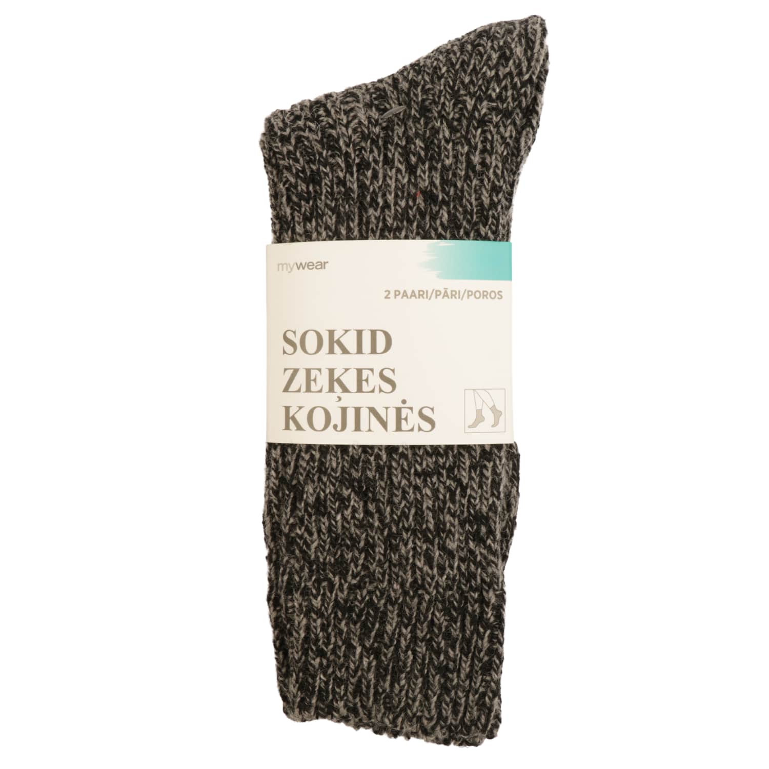 Kojinės su vilna MYWEAR, 40 / 43, 2 p.