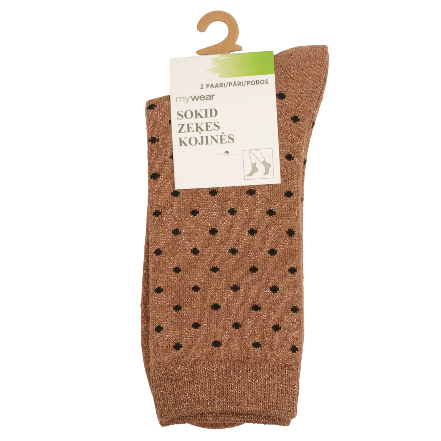 Sieviešu zeķes Mywear lureksa 2p 36/38