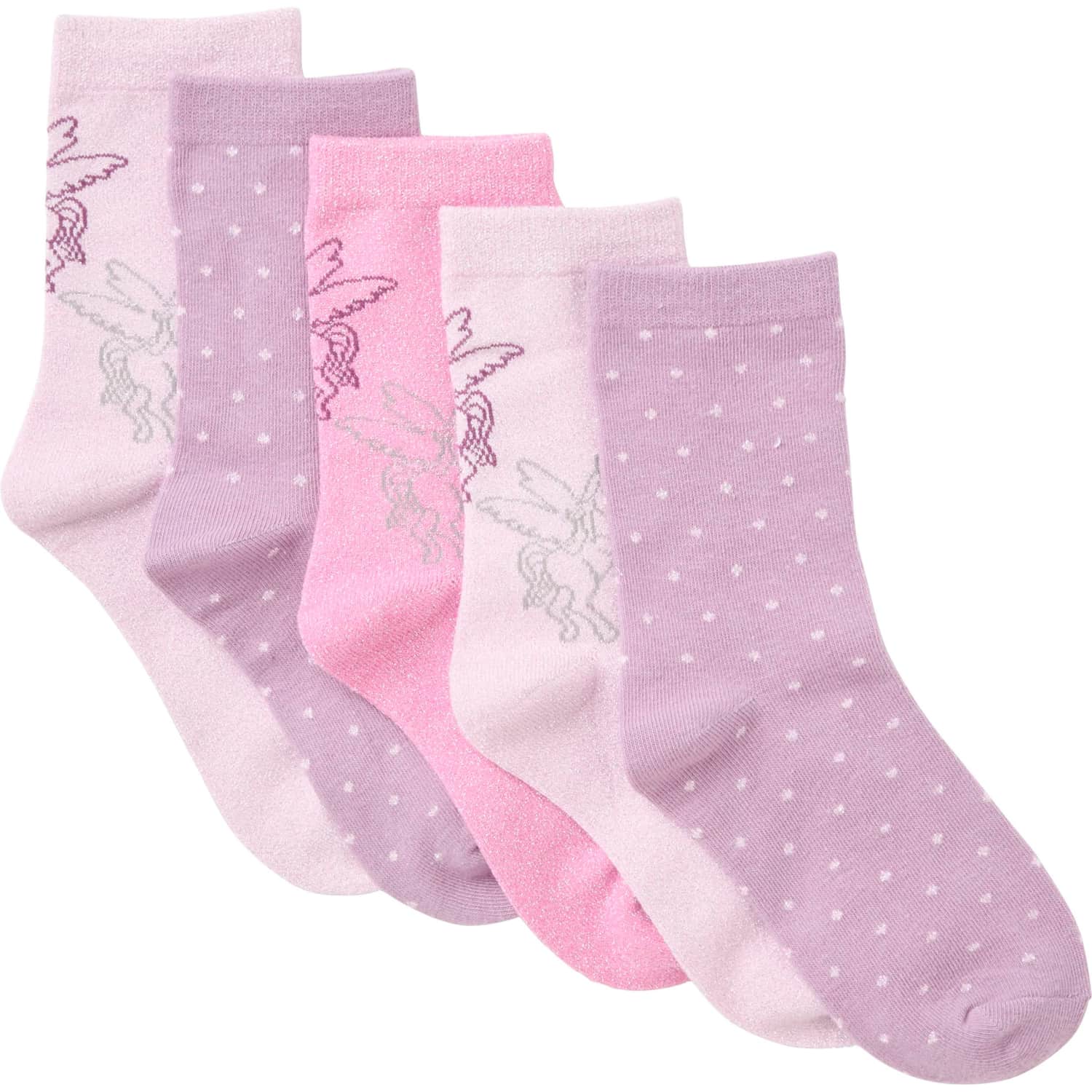 Bērnu zeķes Lund Glimmra 5pāri 31/33 SS26