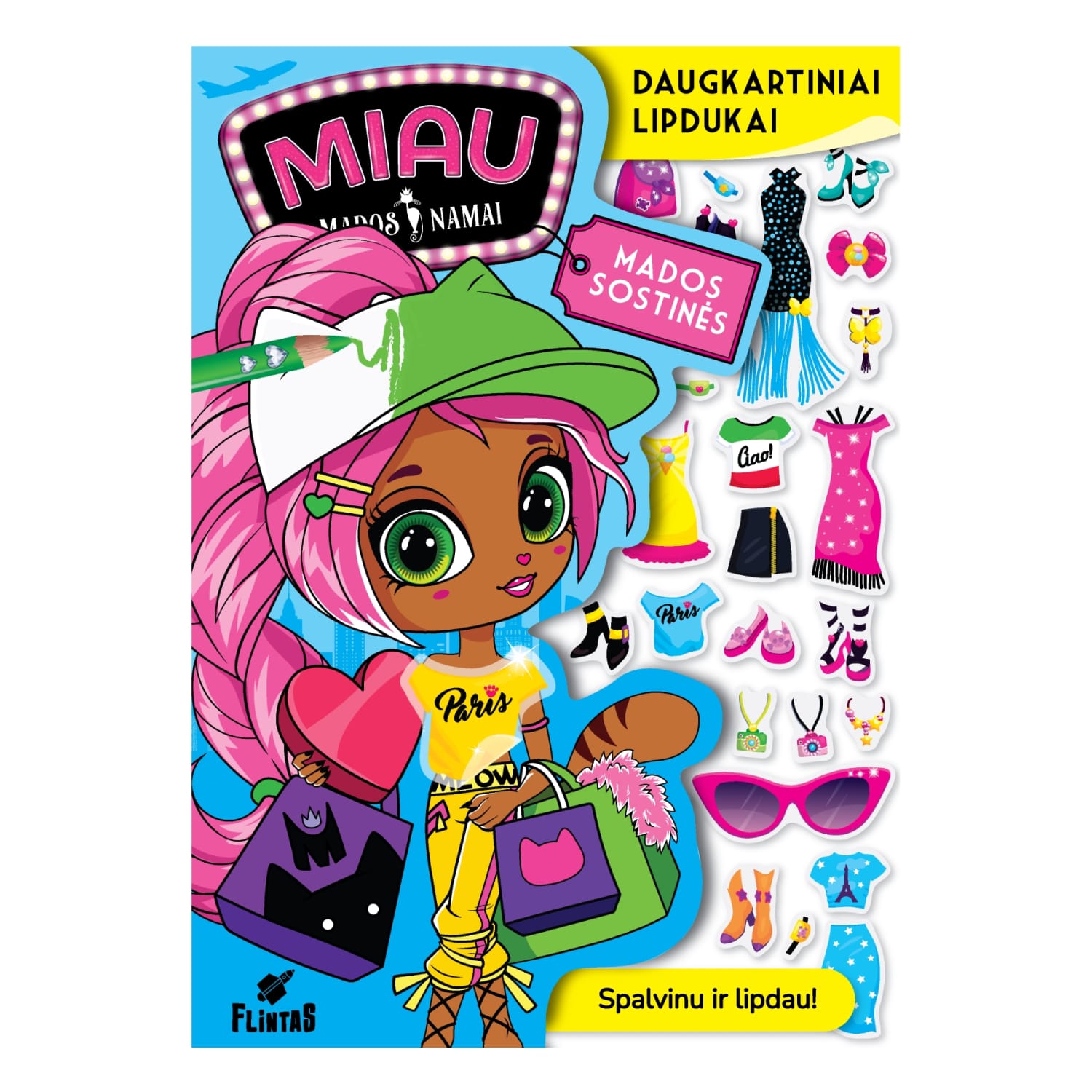 Knyga MIAU MADOS NAMAI. SUPERMODELIŲ ATOSTOG.