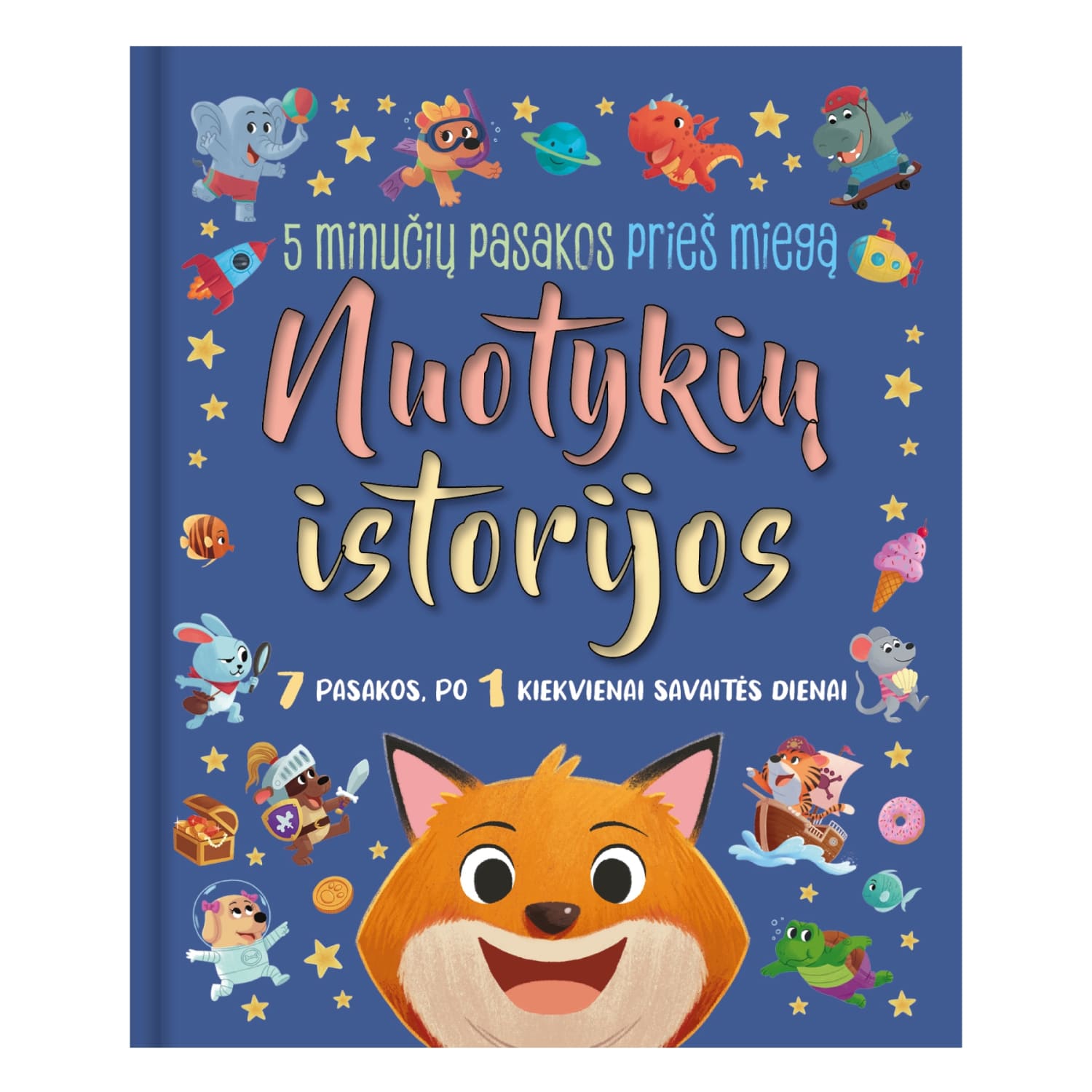 Knyga NUOTYKIŲ ISTORIJOS. 5 MINUČIŲ PASAKOS