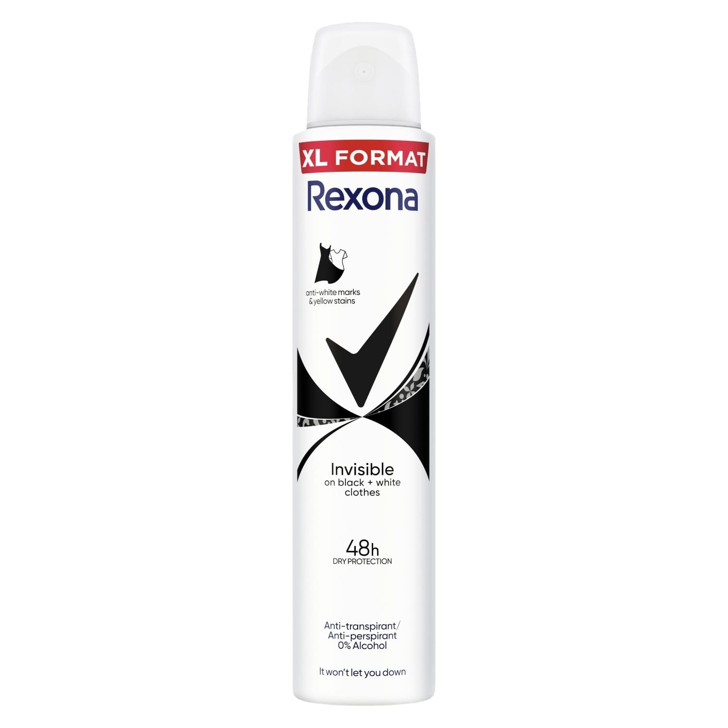 Dez. izsmidz. Rexona Ivisible B&W 200ml