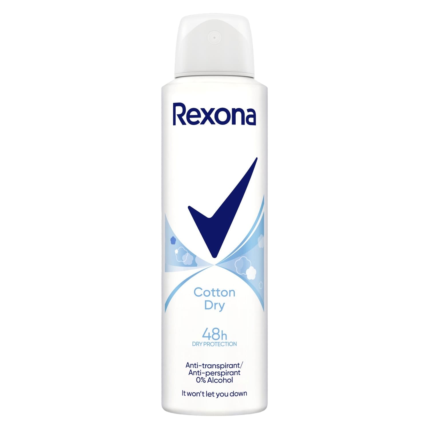 Dezodorantas REXONA COTTON DRY, 150 ml