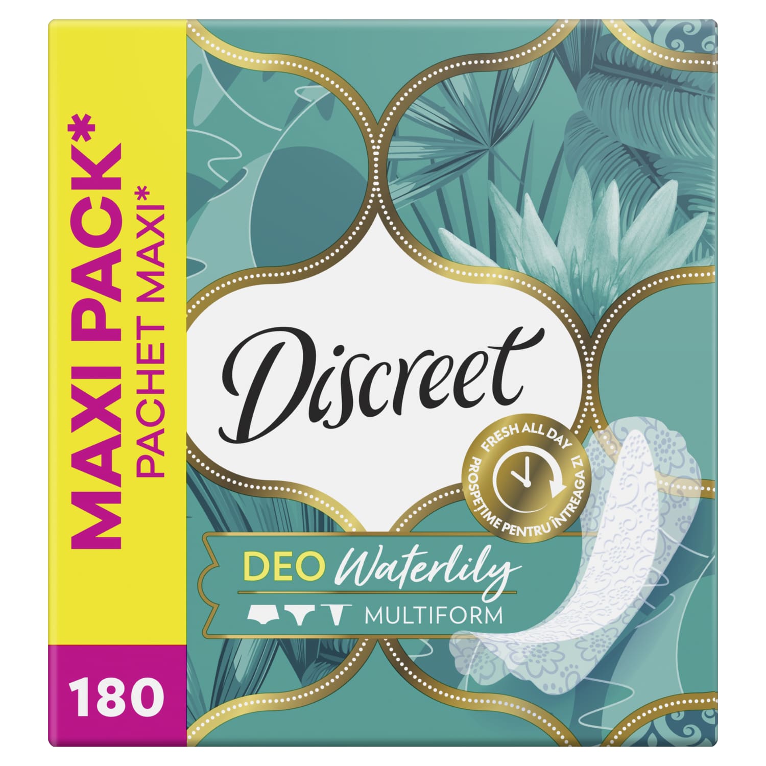 Pesukaitsmed Discreet Waterlily 180tk