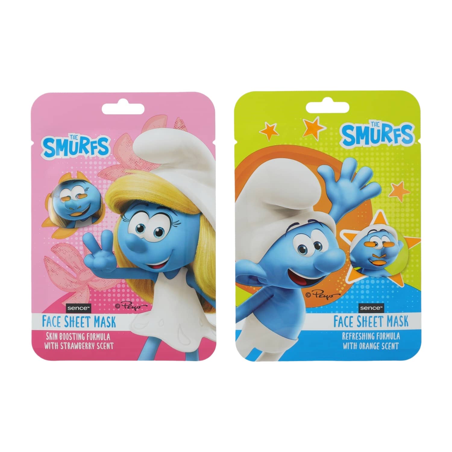 Sejas maska Sence Disney Smurfs 2 veidi 20ml