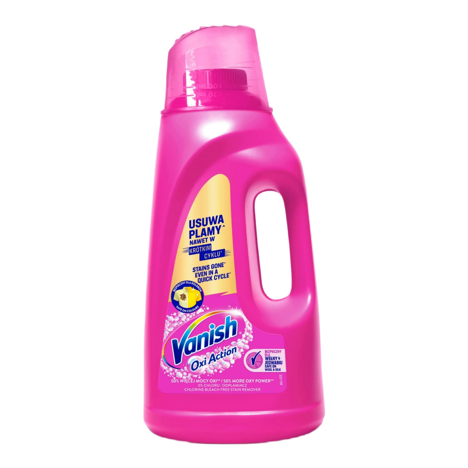 Pl.emaldaja Vanish Oxi Action värv. pes. 2l