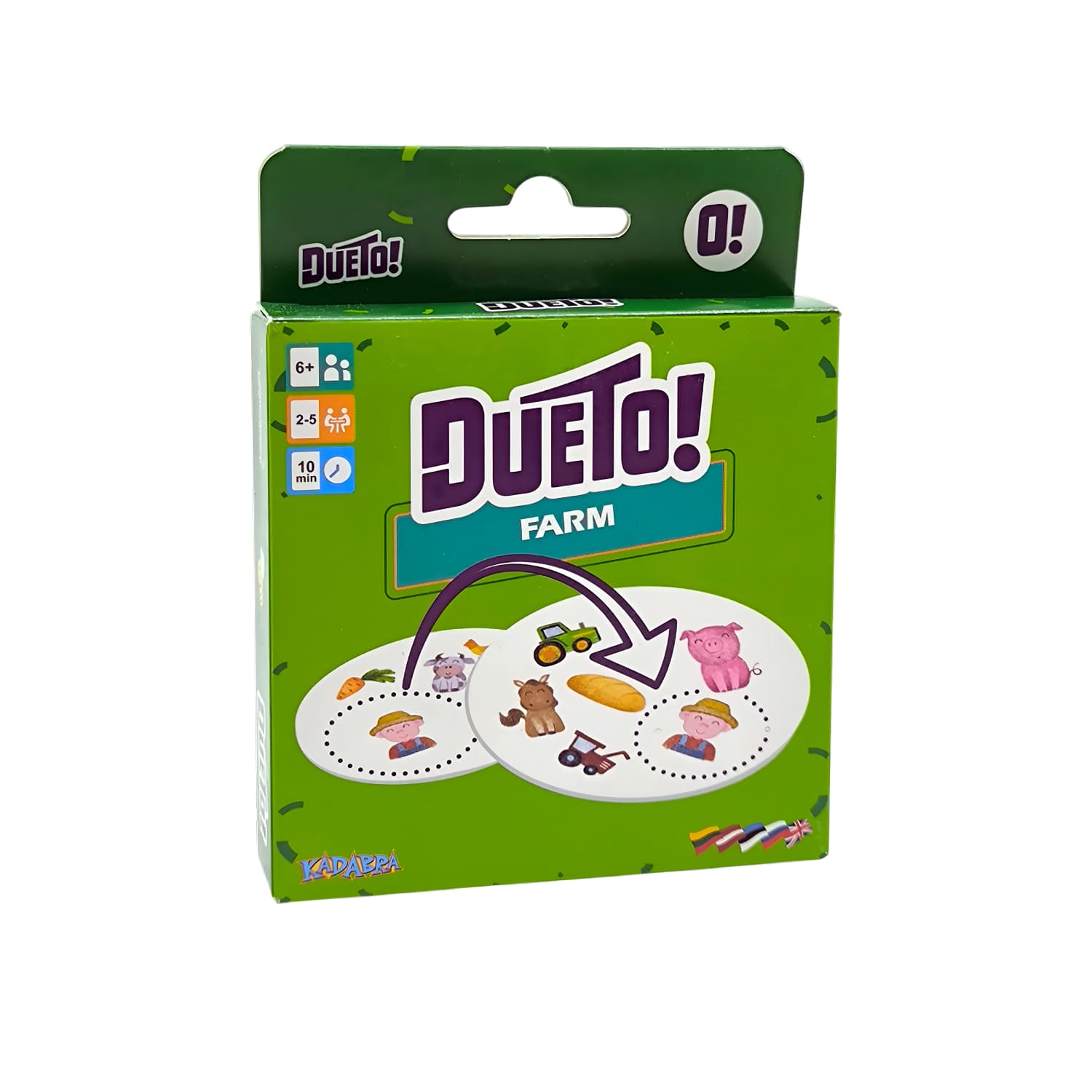 Kortų žaidimas DUETO! FARM