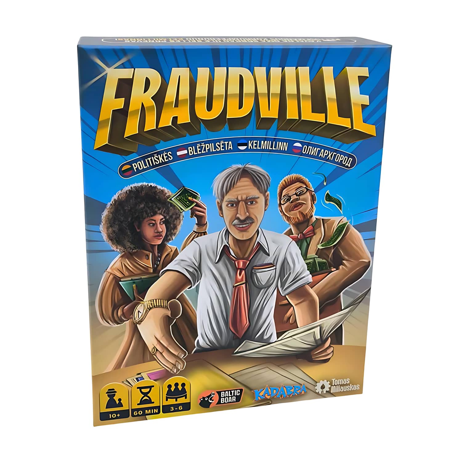 Satiiriline lauamäng Fraudville