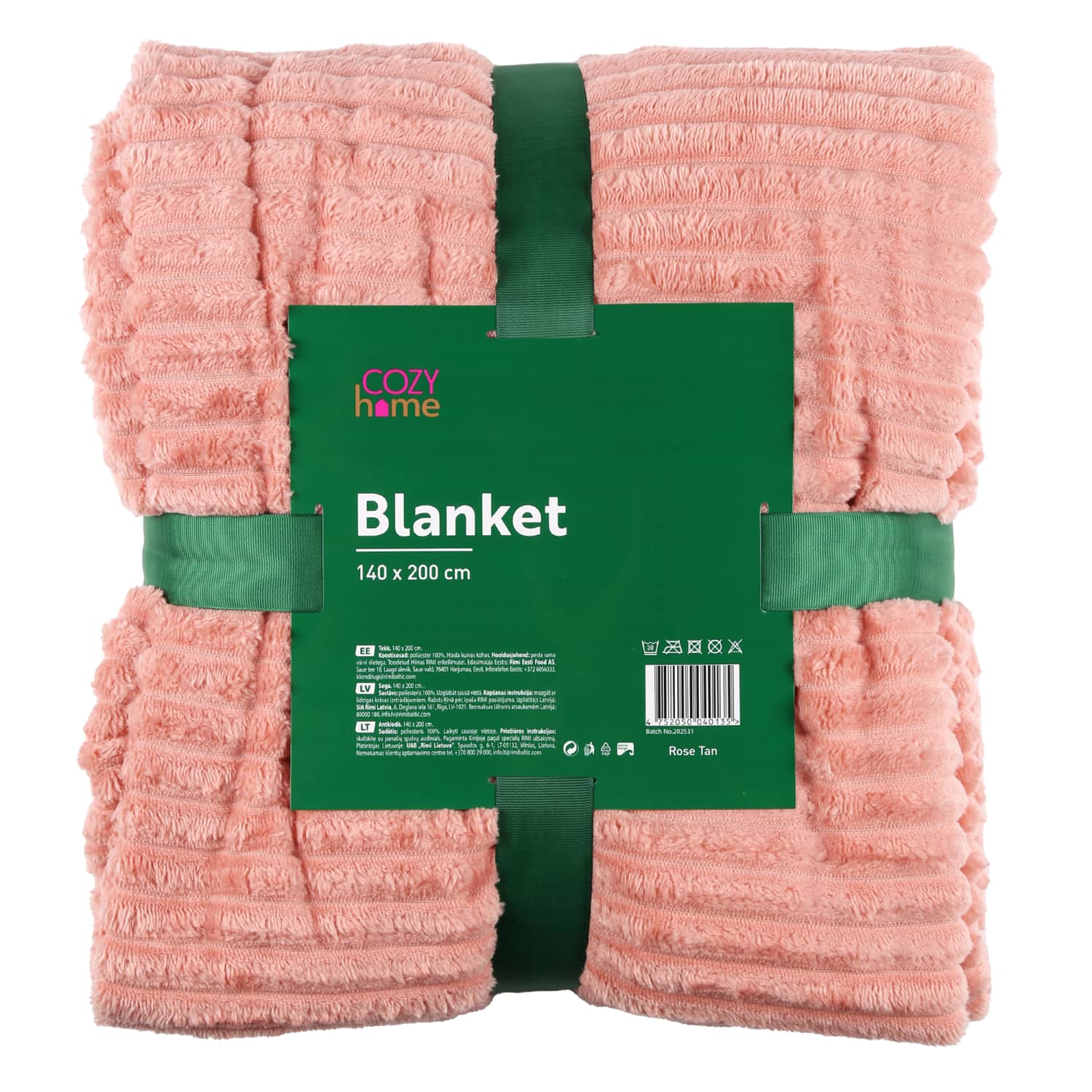 Sega Cozy Home svītras 140x200cm CH25