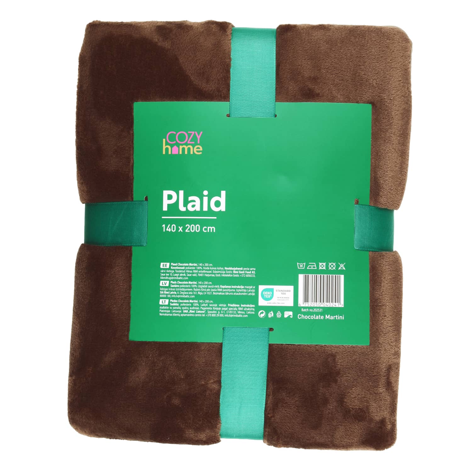 Pleds Cozy Home brūns 140x200cm CH25