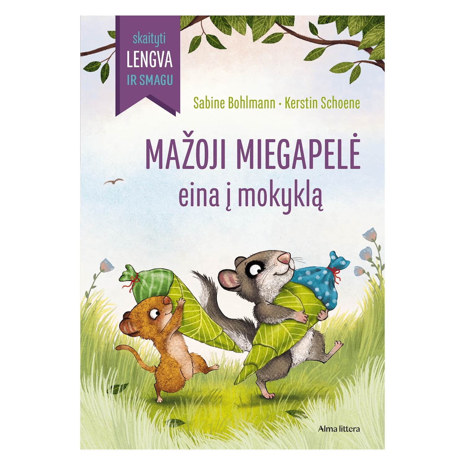 Knyga MAŽOJI MIEGAPELĖ EINA Į MOKYKLĄ