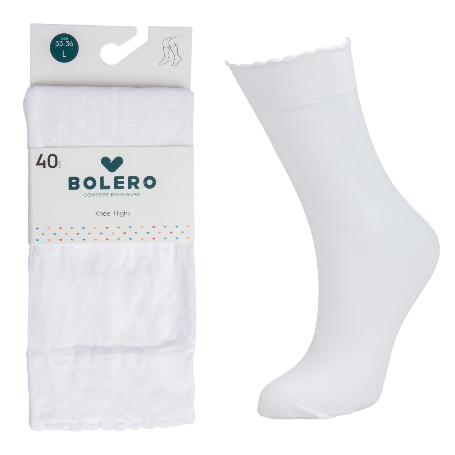 Bērnu gar. zeķes Bolero 33-36 40DEN AW25