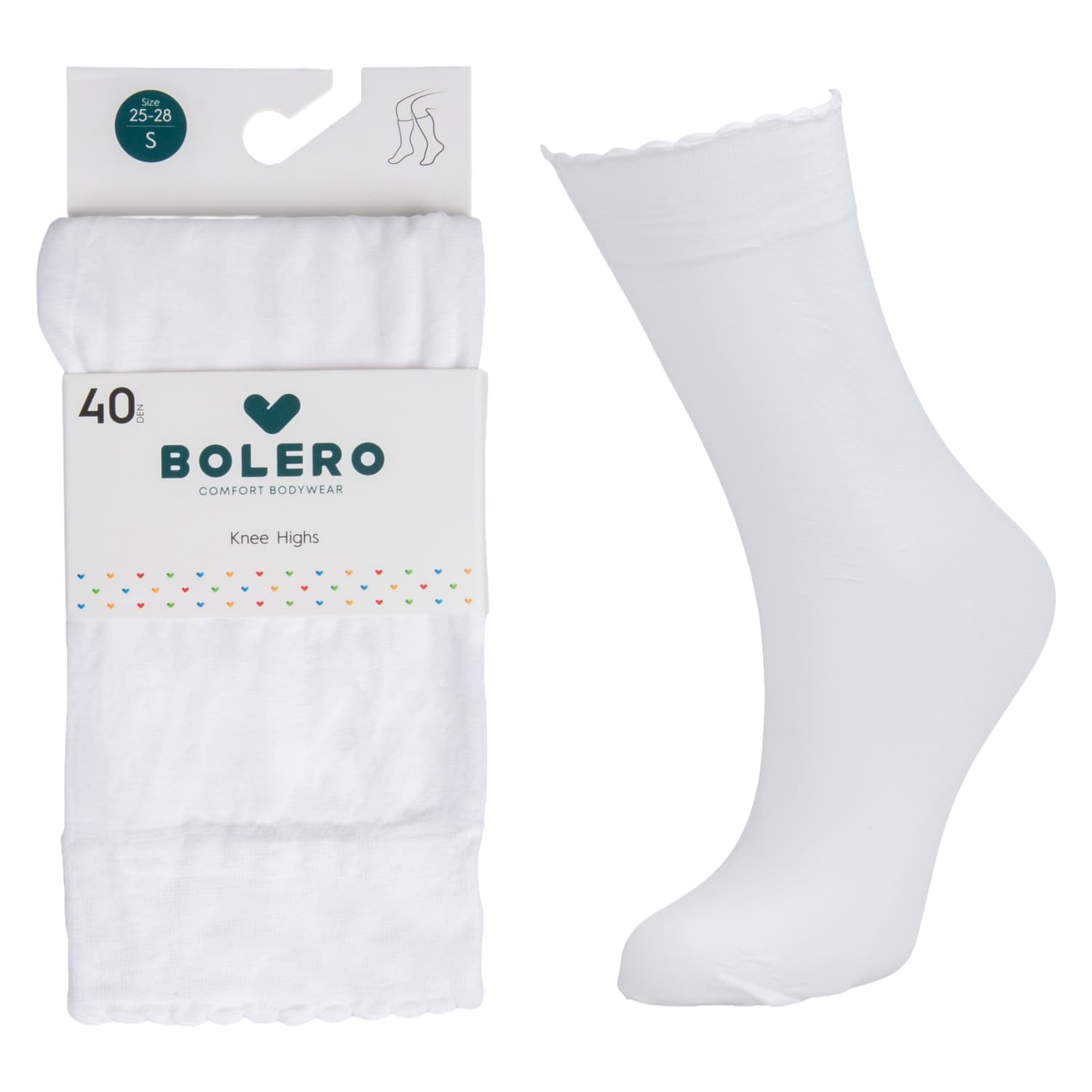 Vaik.ilg.kojinės BOLERO 25-28, 40D, AW25