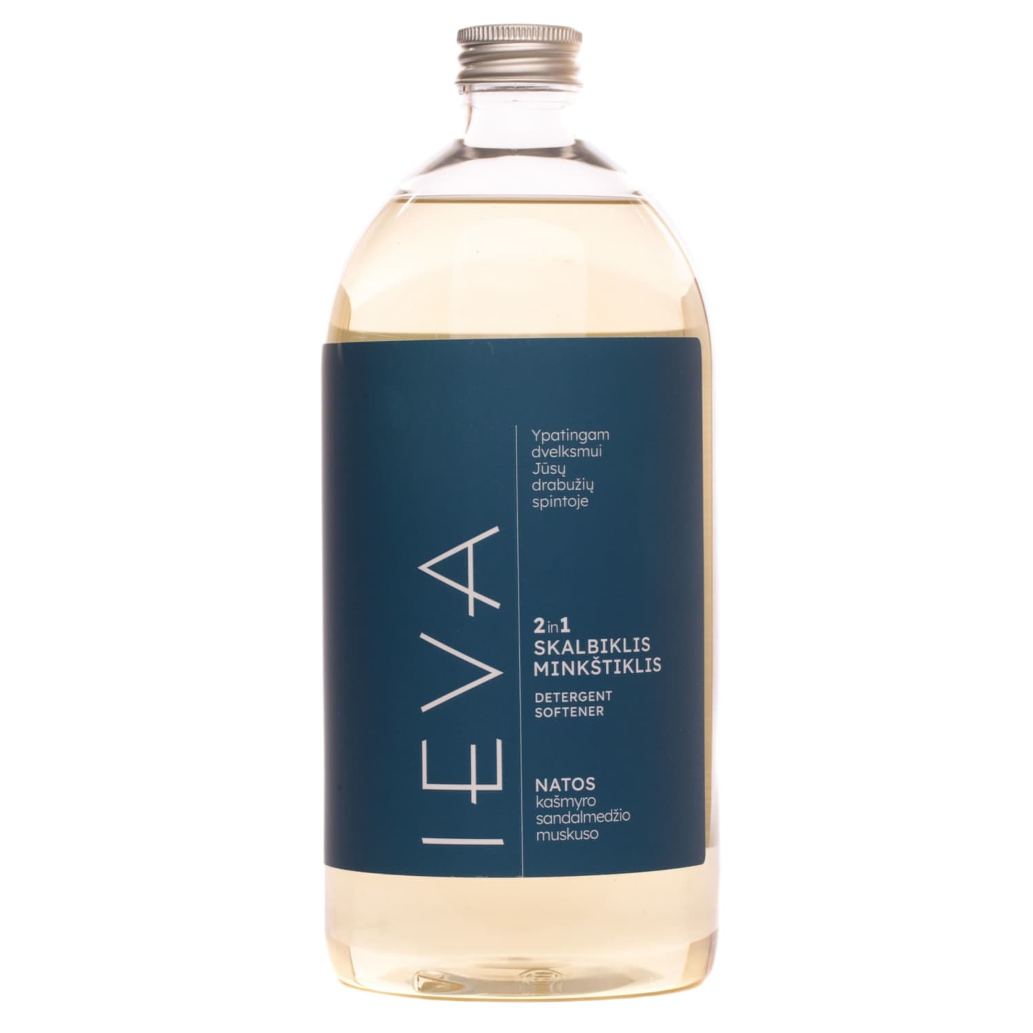 Parfum. skalb. ir minkšt. IEVA KAŠMYRO, 1 l