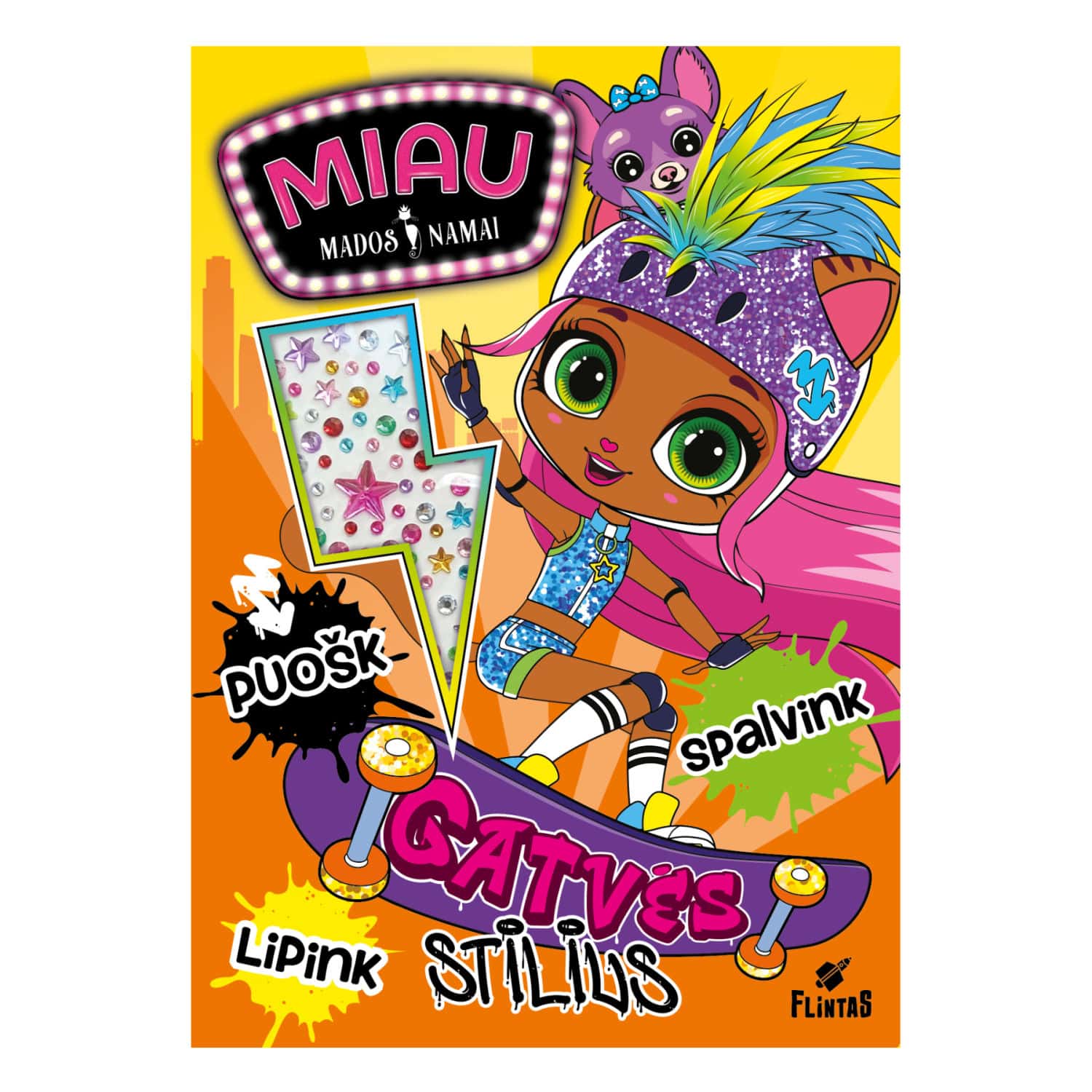 Knyga MIAU MADOS NAMAI. DEIMANTINĖS (S)